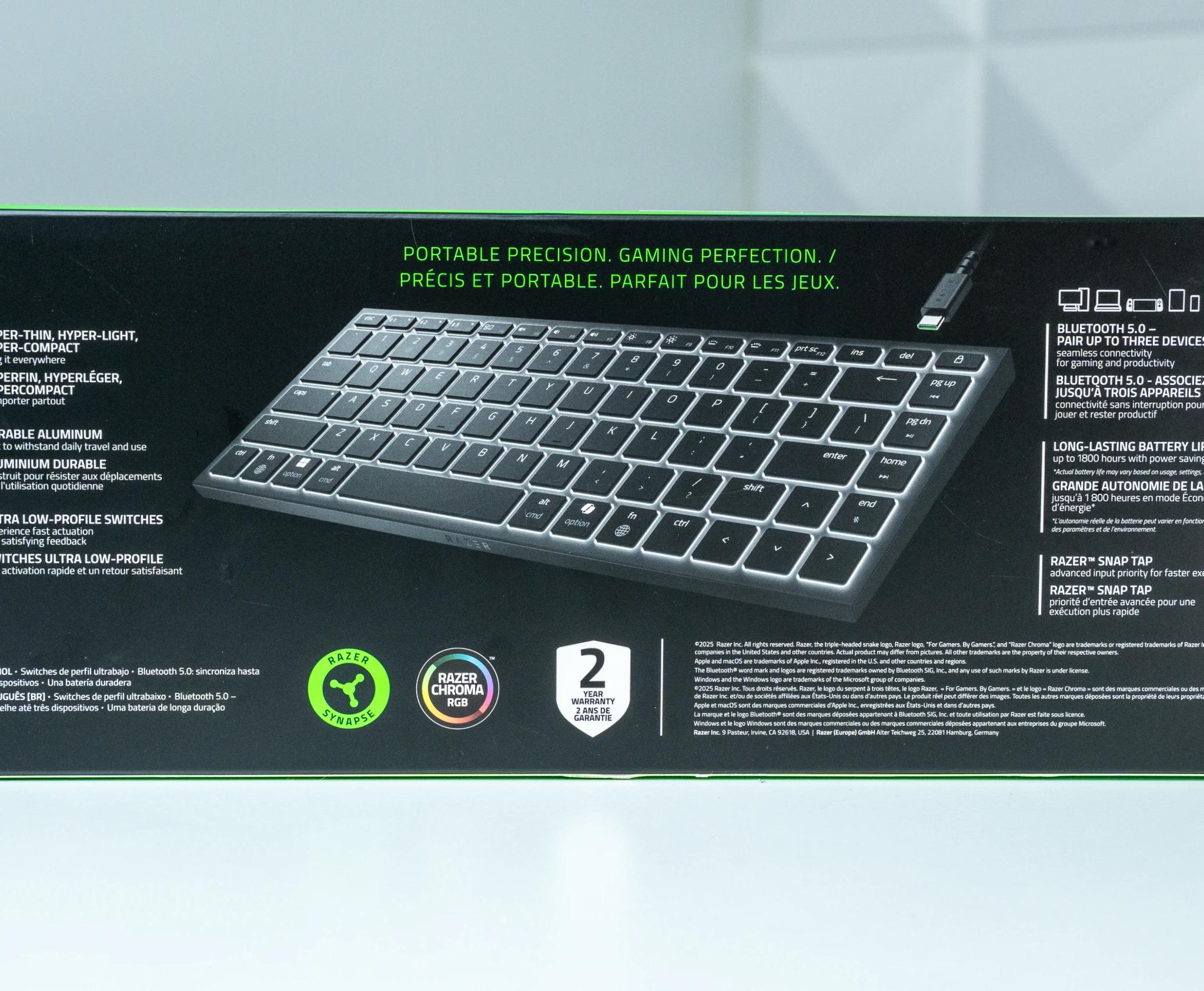 For Sale! Razer Joro Portable Wireless Gaming Keyboard! Brand New and Unopened