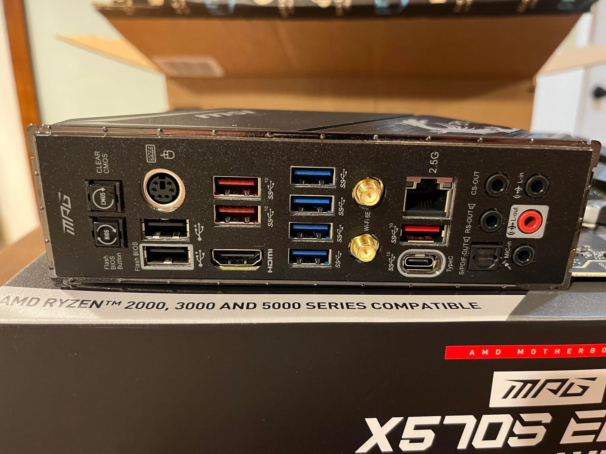 MSI MAG X570S w/ included RAM