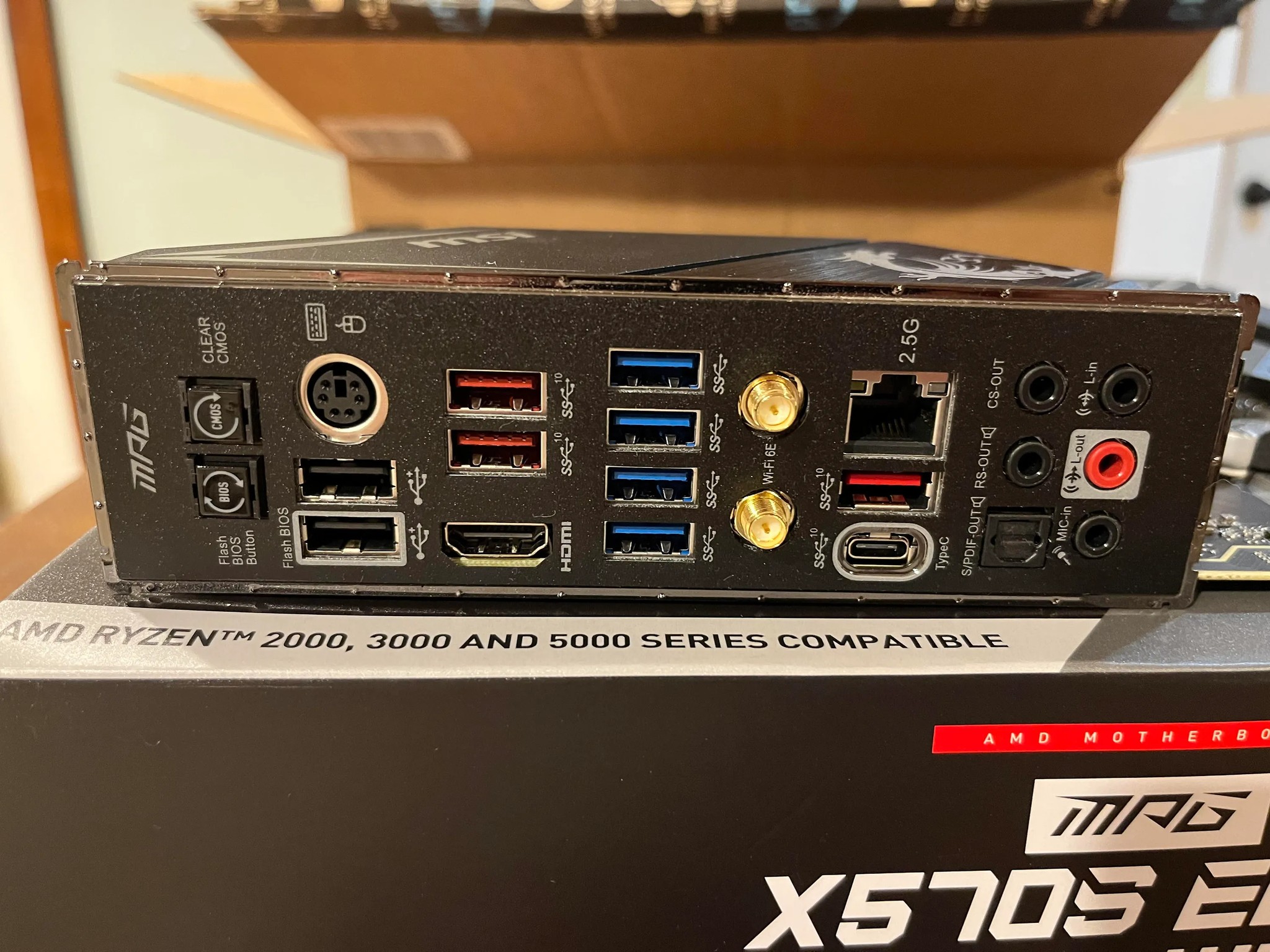 MSI MAG X570S w/ included RAM