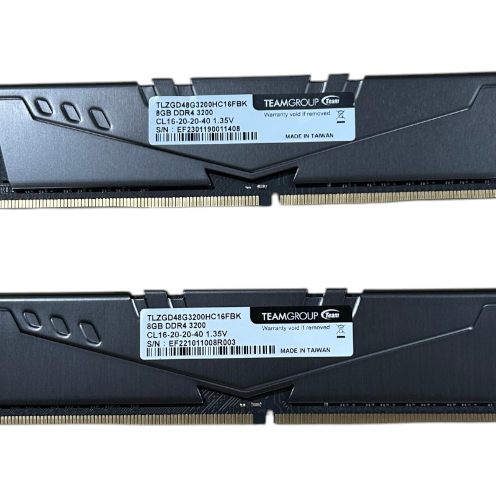 Teamgroup TFORCE Vulcan Z 16GB DDR4 3200mhz CL16