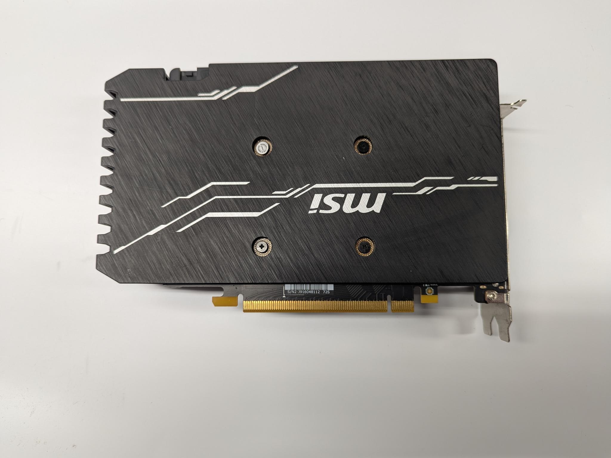MSI GeForce GTX 1660 VENTUS XS 6G OC