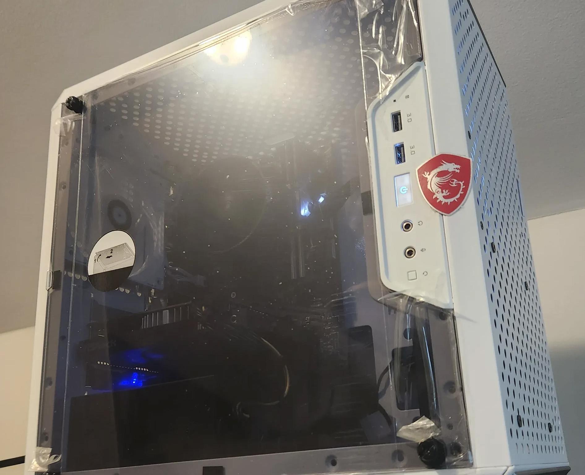 Budget Gaming Rig Ready to Go! Ryzen 5 4500, Intel Arc A380, 16GB Ram, Cooler Master 300L