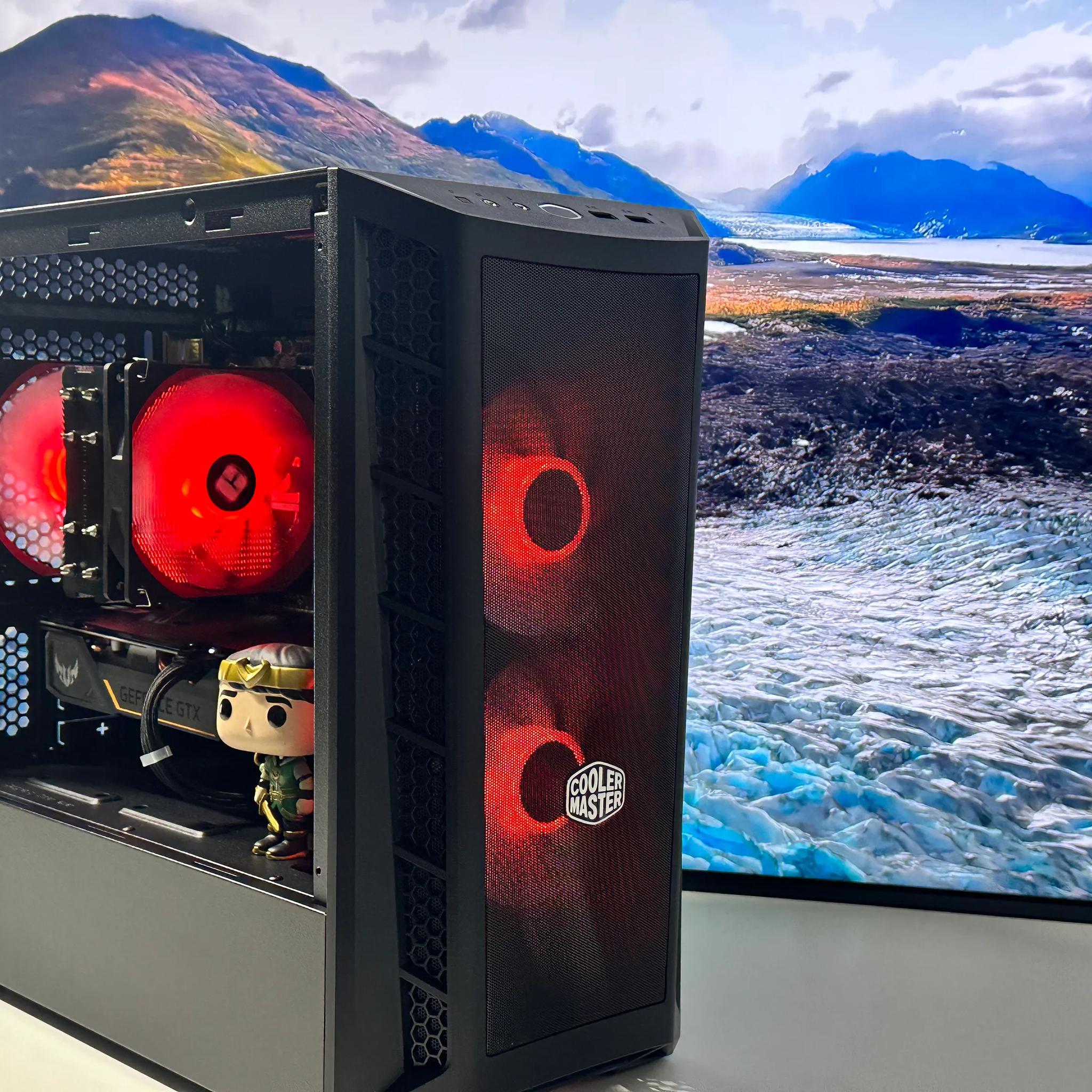💚 👑Loki👑💚-Gaming PC-Nvidia GTX 1650 Super -AMD Ryzen 5 2600 6core-16GB DDR4 RAM-500GB NVME