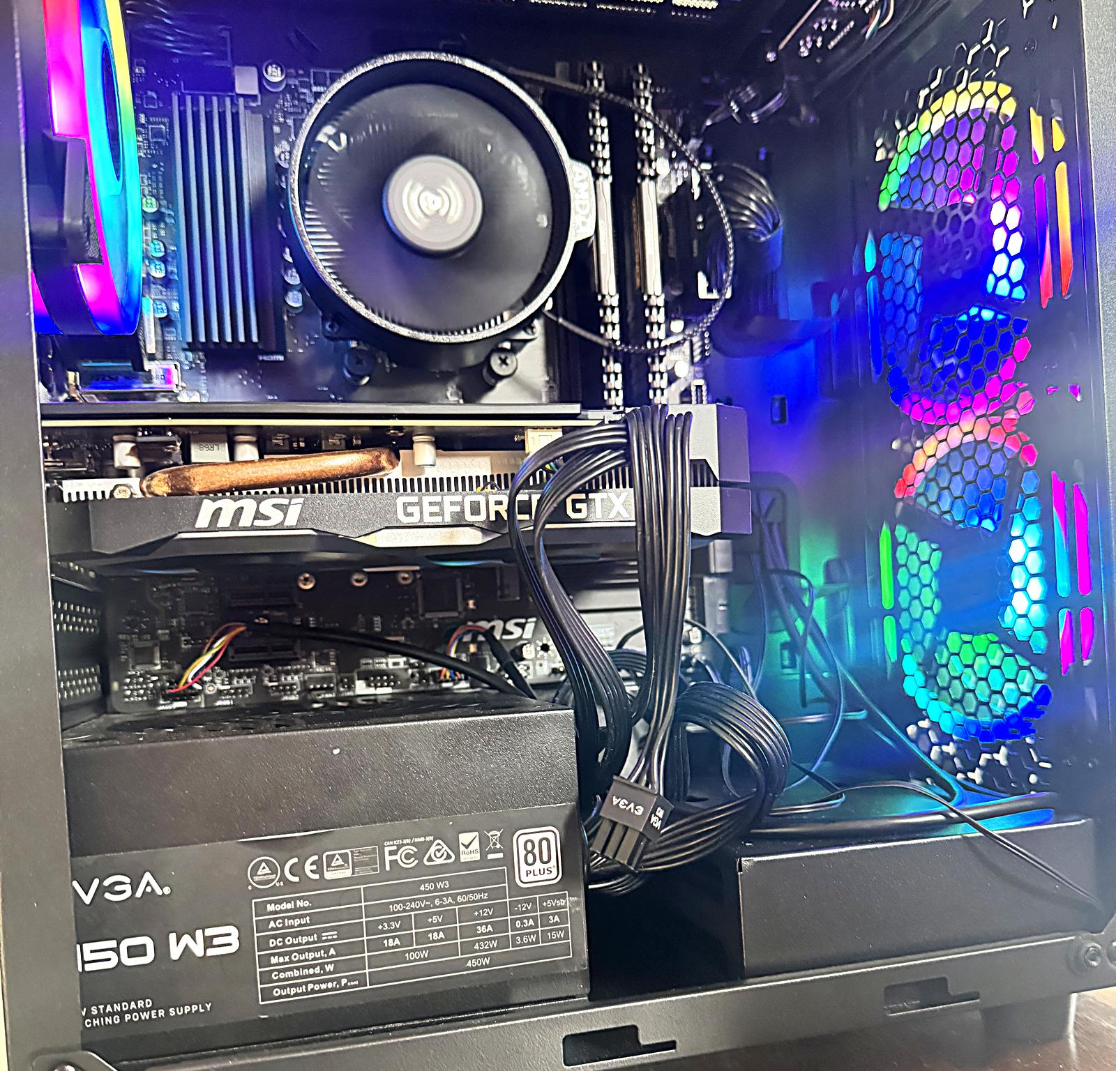 GeForce GTX 1660 Super Custom Gaming PC - Ryzen 5 5500, 16GB RAM