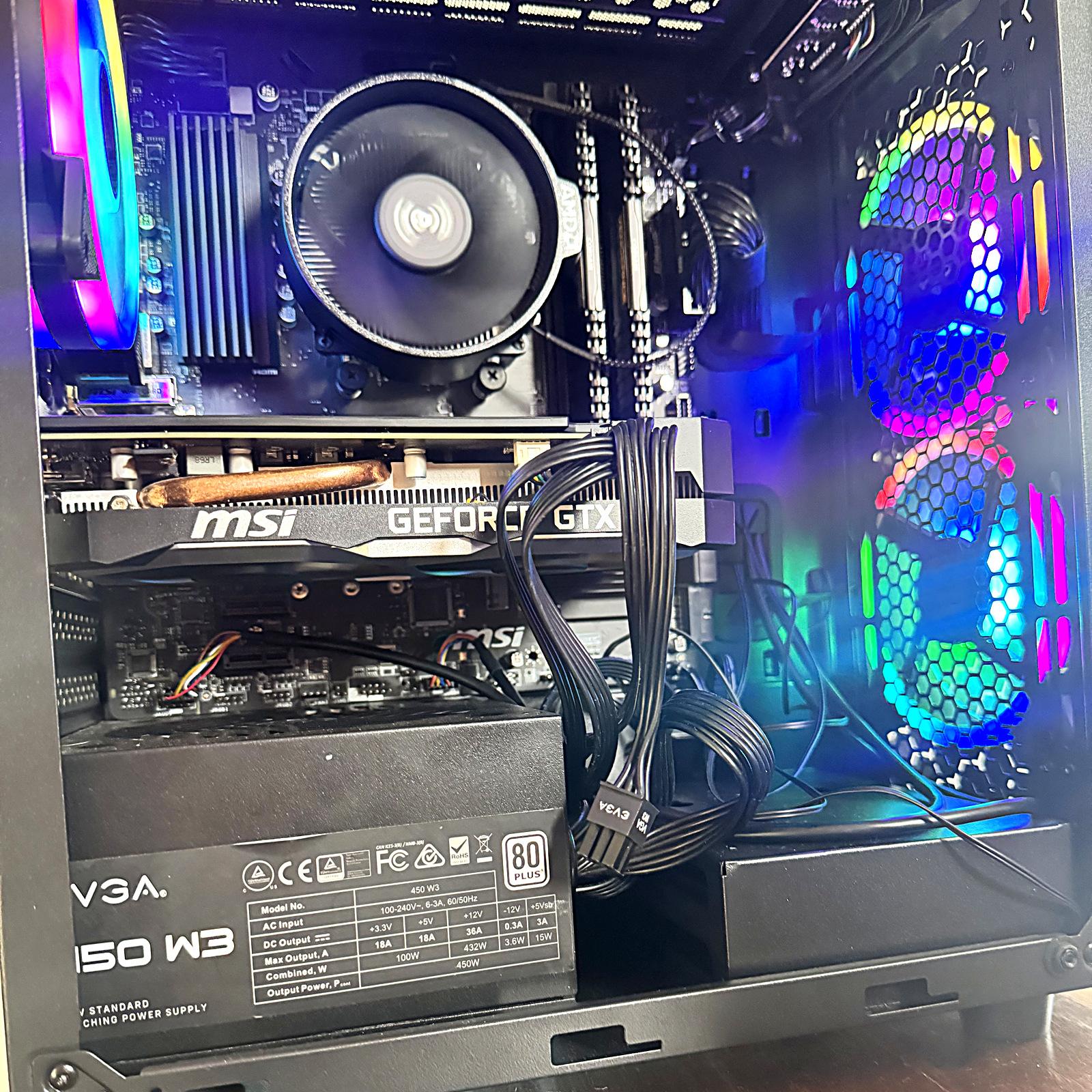 GeForce GTX 1660 Super Custom Gaming PC - Ryzen 5 5500, 16GB RAM