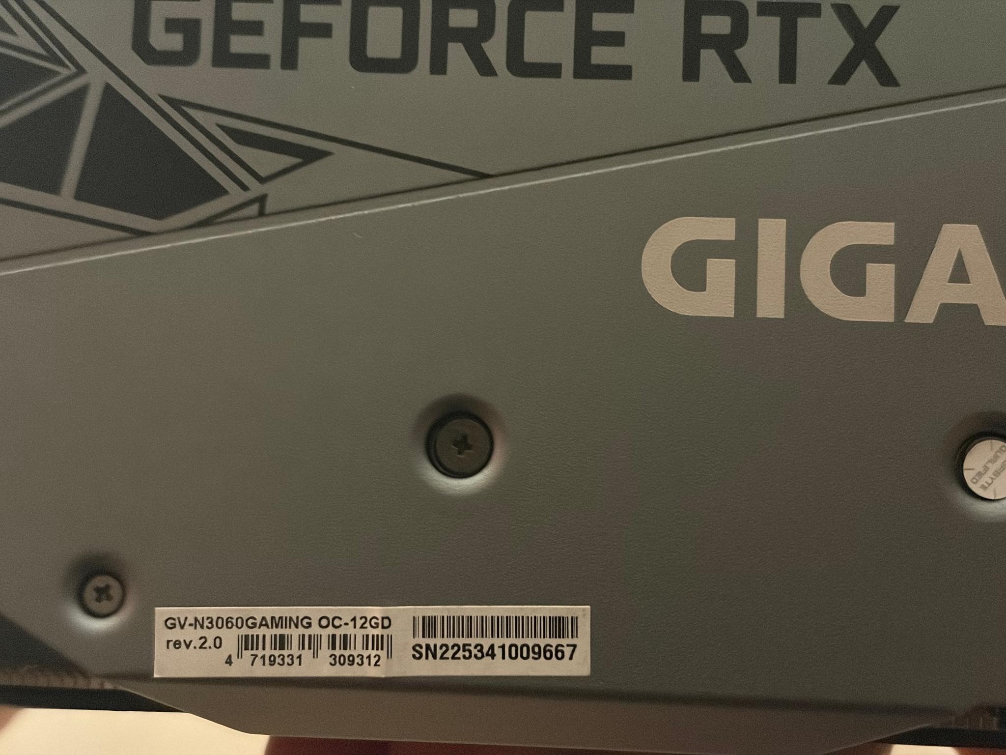 GIGABYTE - NVIDIA GeForce RTX 3060 12GB GDDR6 PCI Express 4.0 Graphics Card - Black