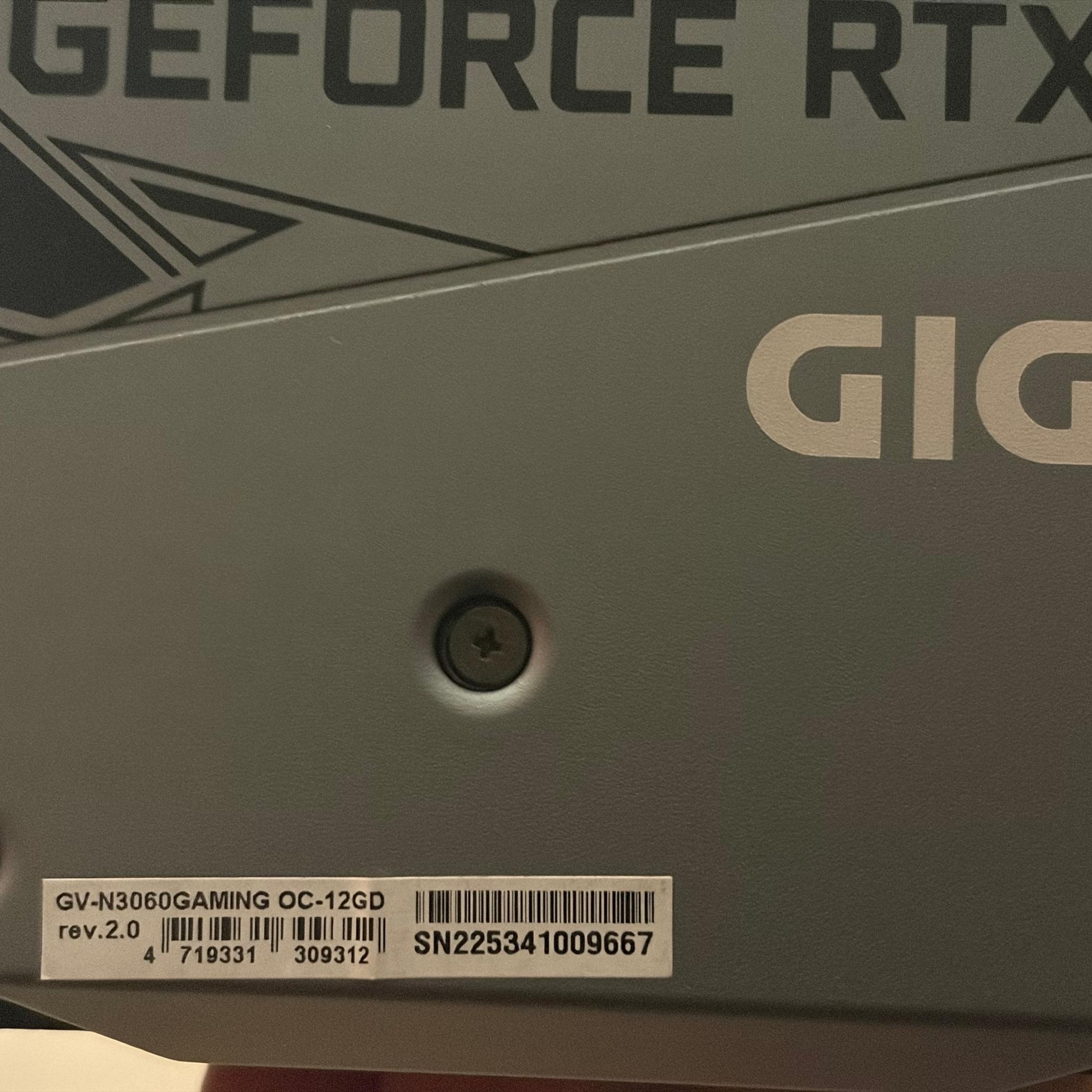 GIGABYTE - NVIDIA GeForce RTX 3060 12GB GDDR6 PCI Express 4.0 Graphics Card - Black