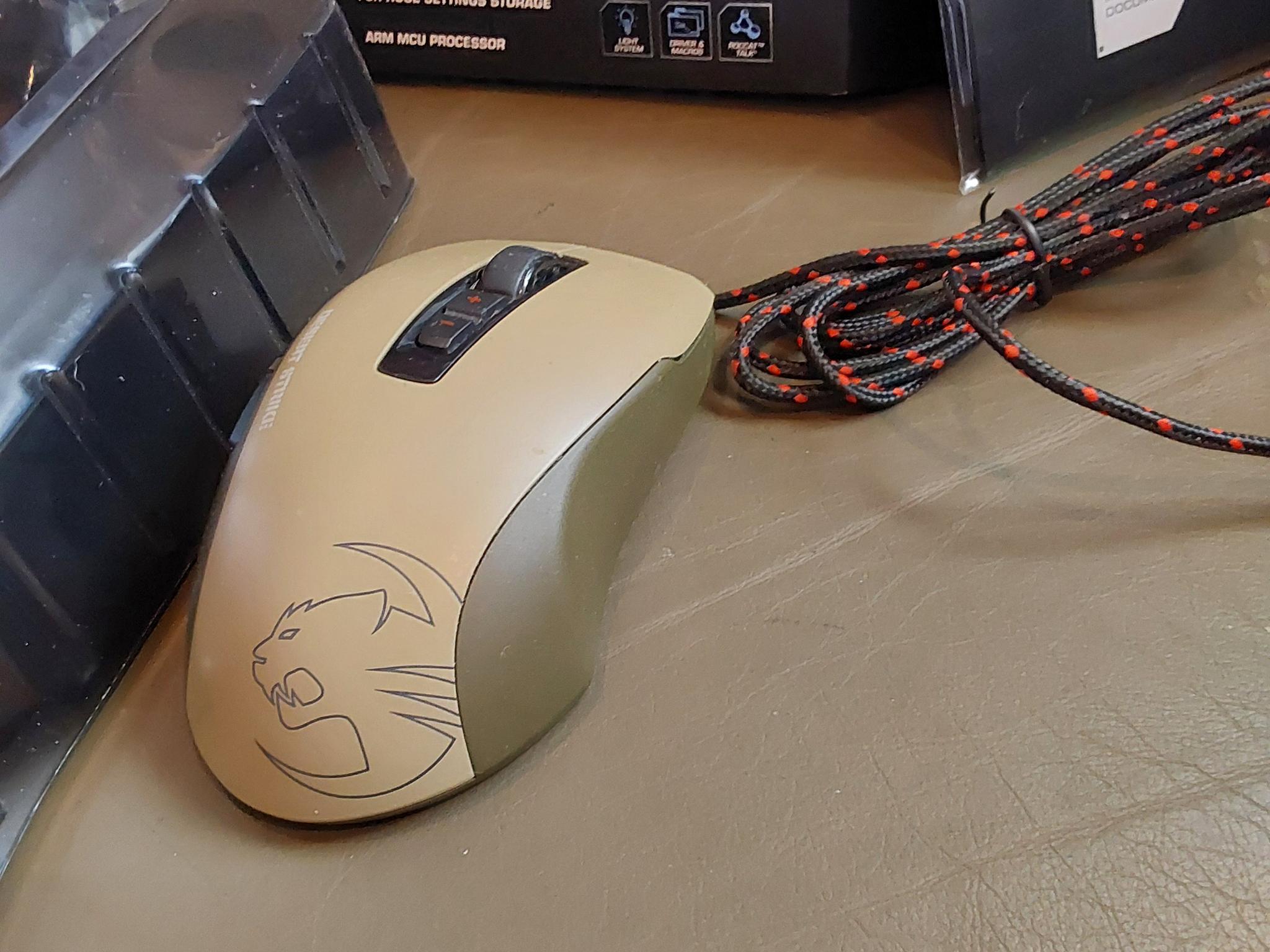 ROCCAT KONE Pure Military Edition Core Performance, USB Wired Optical Gaming Mouse - Desert Strike