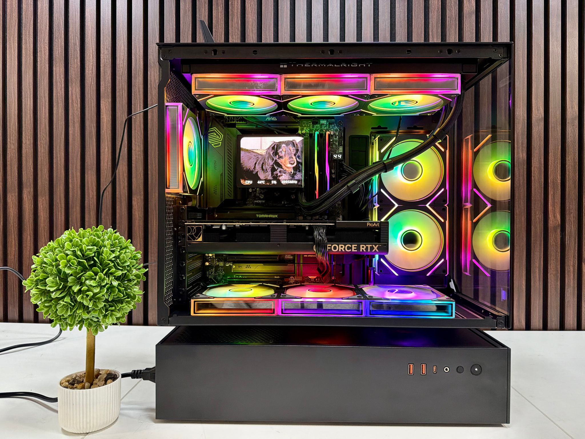 RTX 4080 Super | Ryzen 9850X3D | 64GB DDR5 | 2TB M.2 | 1200 Watt Gold PSU | LCD AIO