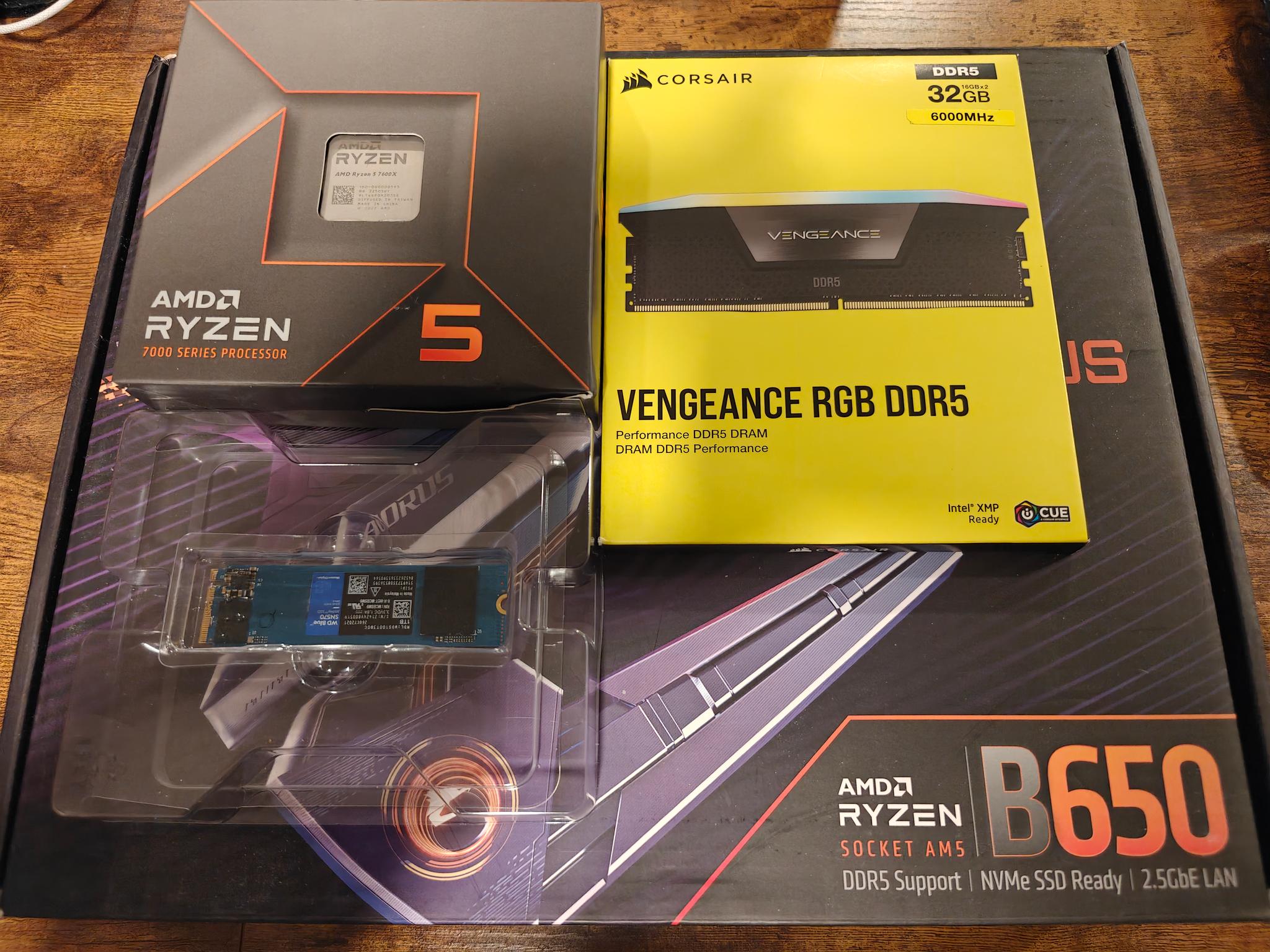 Ryzen 7600X / 32GB RGB