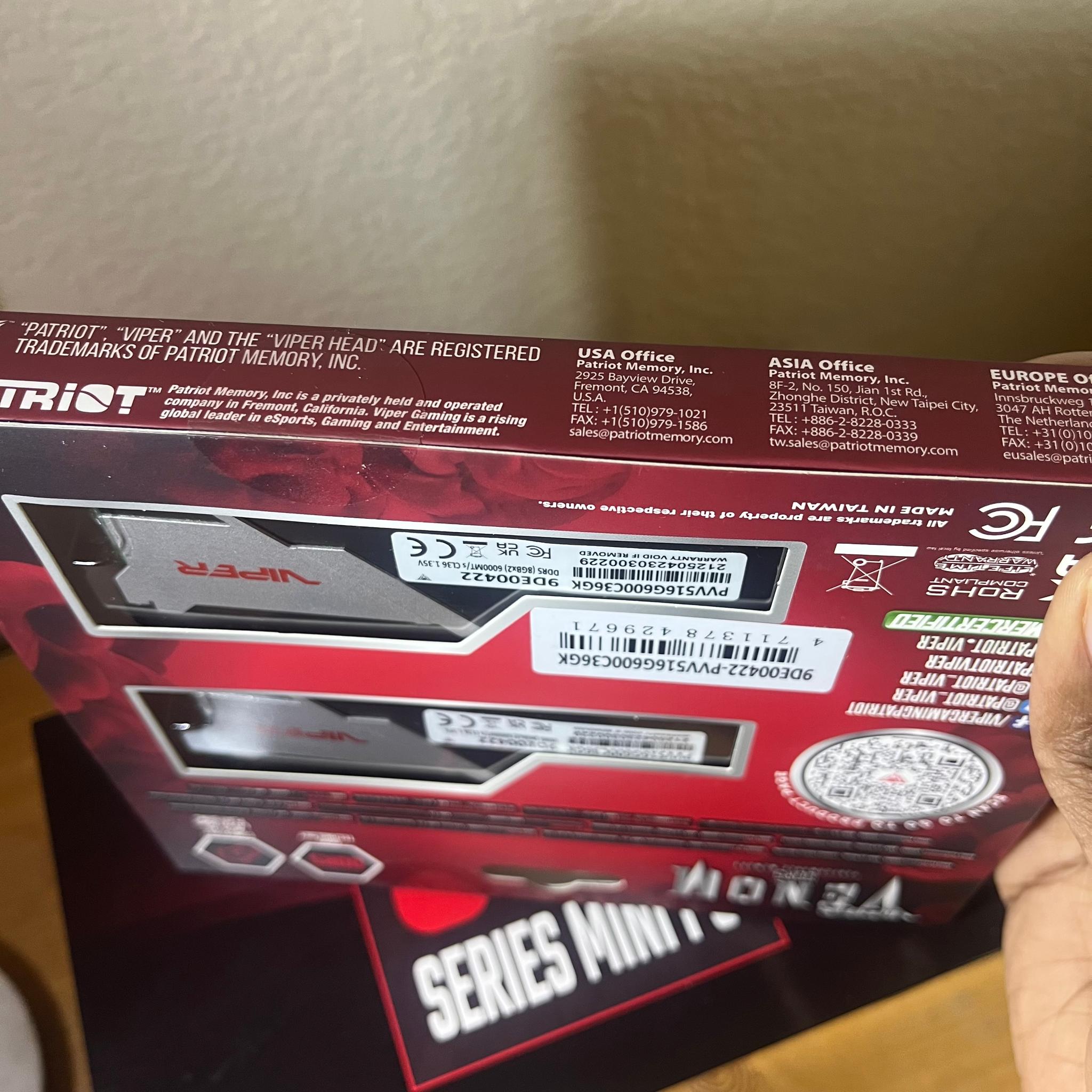 Patriot Viper Venom 16GB DDR5