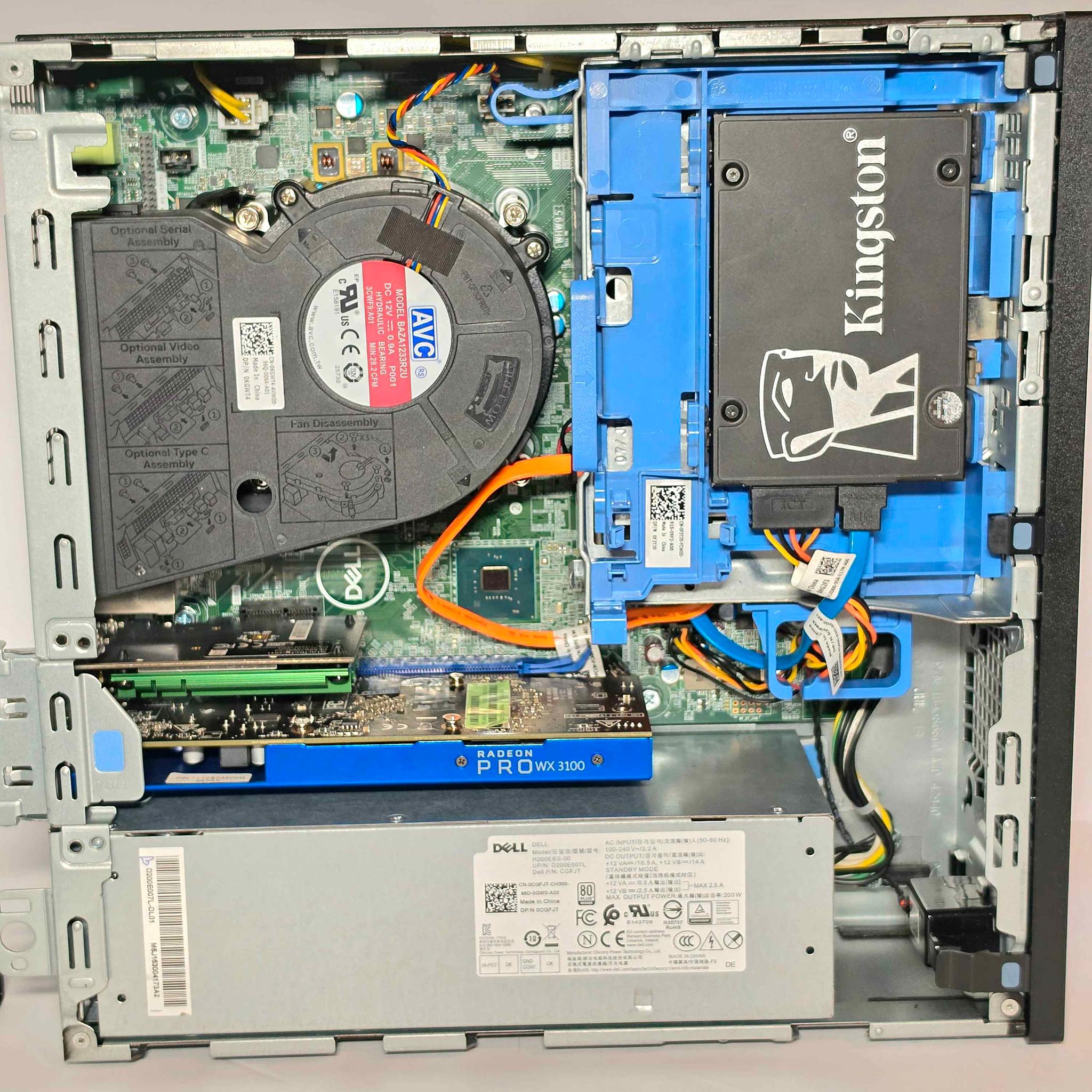 Workstation/CAD Optiplex 3060 SFF | Radeon Pro WX3100 | i5-8500 | 8GB DDR4 | 256GB SSD |