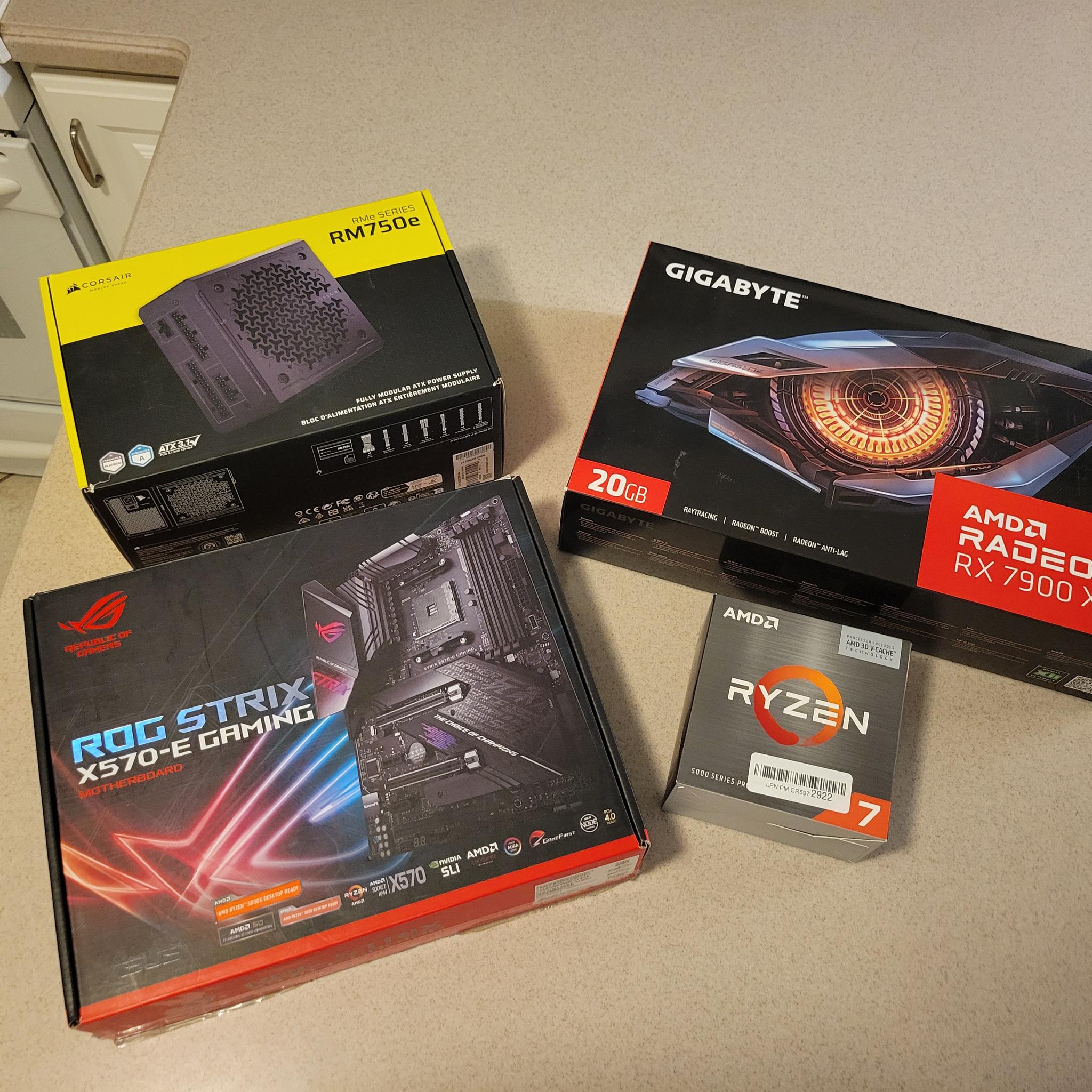 New Listing!!-5800X3D-7900XT-Samsung 1TB NVME-Pro Superlight