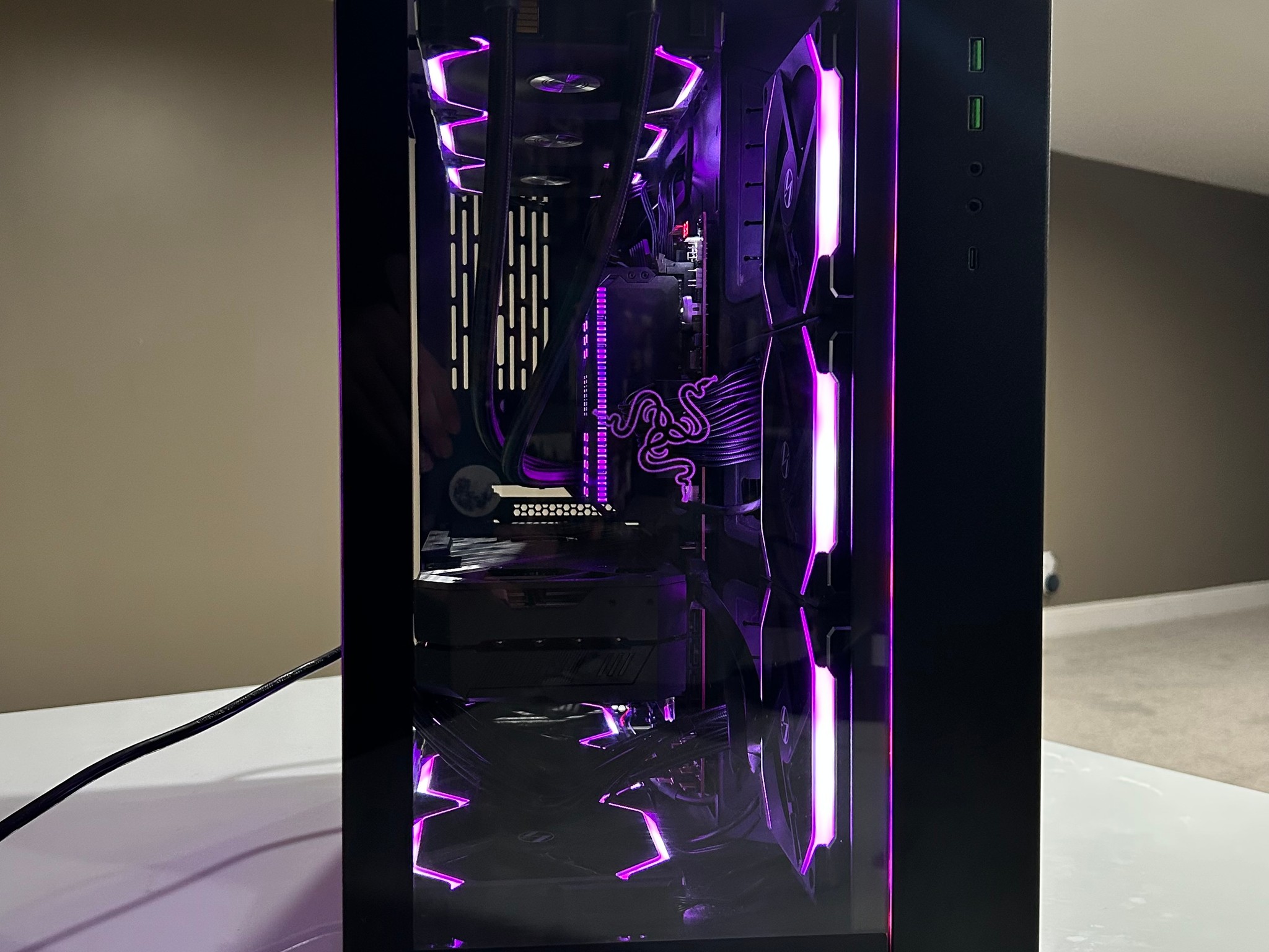 GeForce RTX 3080 Custom Gaming PC - Ryzen 9 5900X - 32GB Dominator DDR4 - ASUS Crosshair Dark Hero