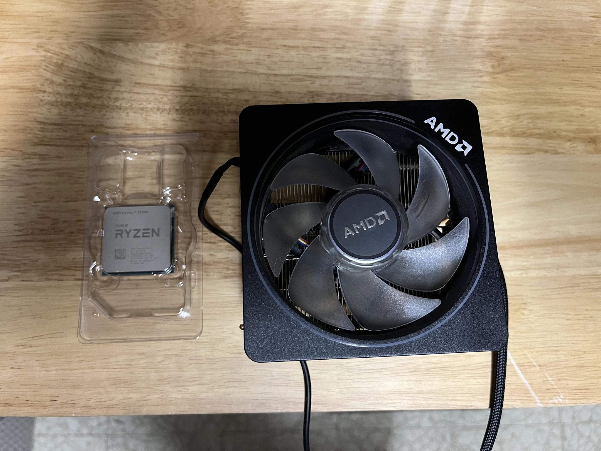 Used: AMD Ryzen 7 3700X w/Wraith Prism Cooler