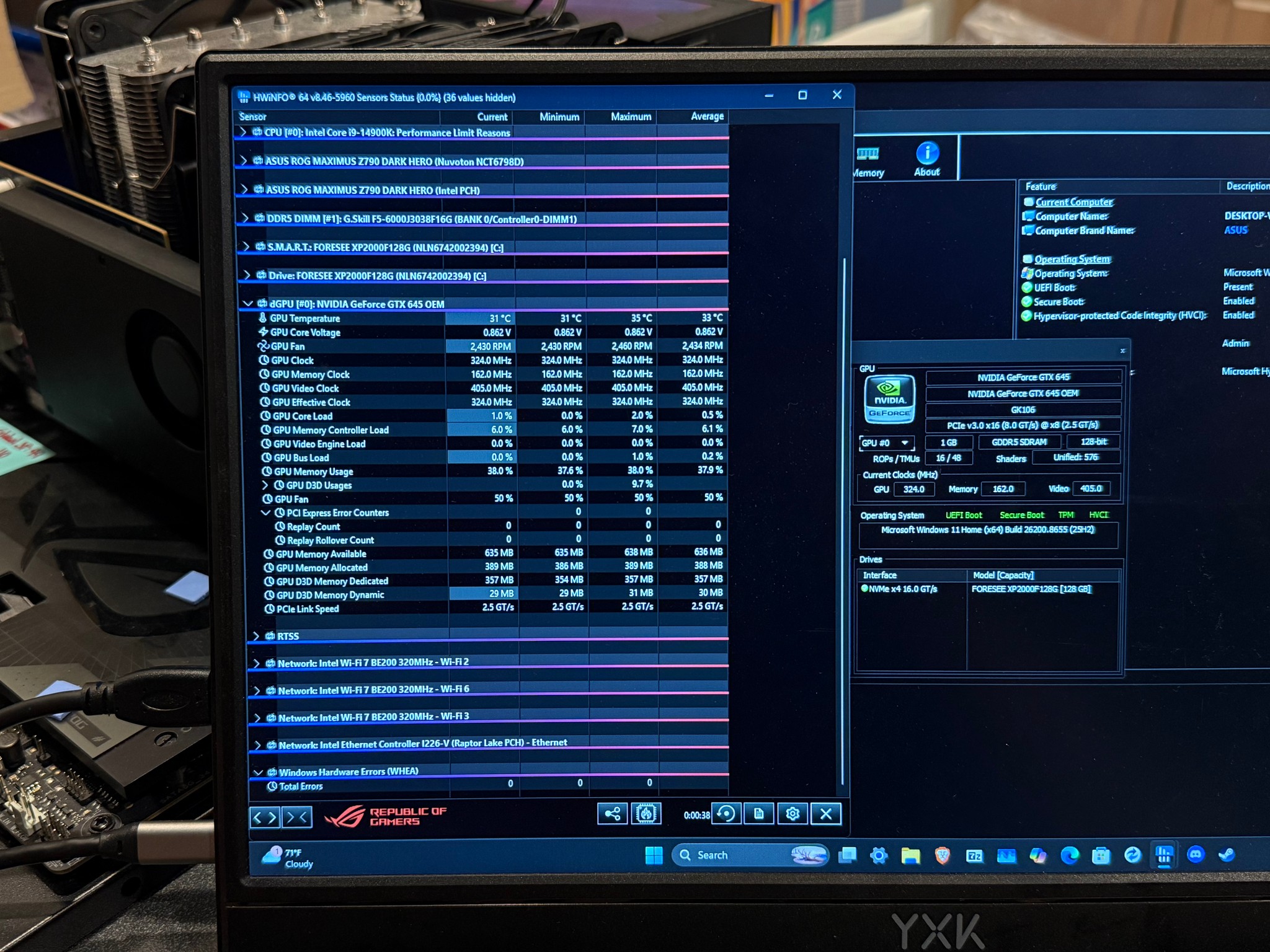 Tested NVIDIA GTX 645 1GB GDDR5 GPU