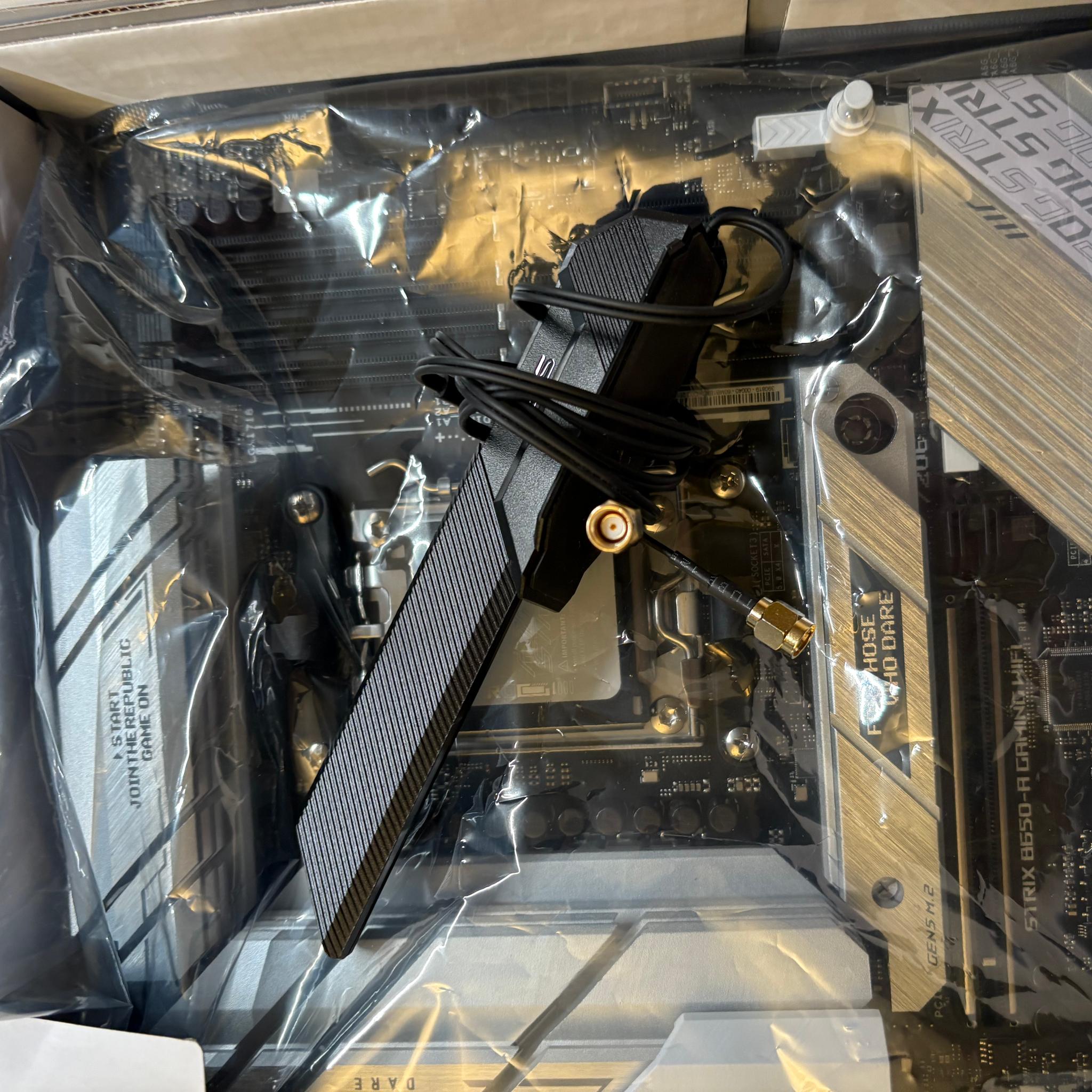 ASUS ROG STRIX B650-A-Gaming Wifi AM5 ATX Motherboard (White)