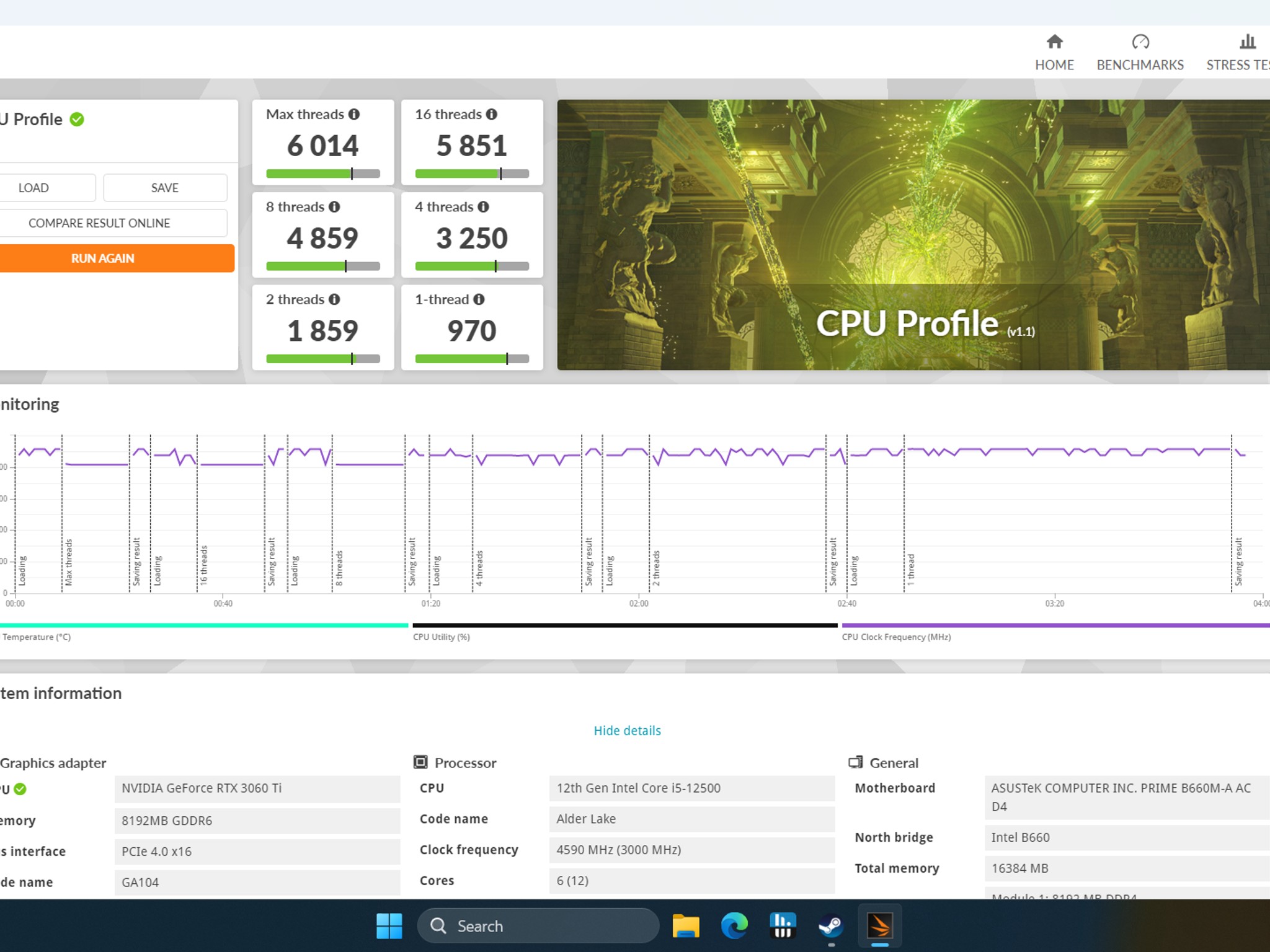 1440P StartUP White | i5-12500 | 3060Ti | DDR4 16GB | 1TB Storage