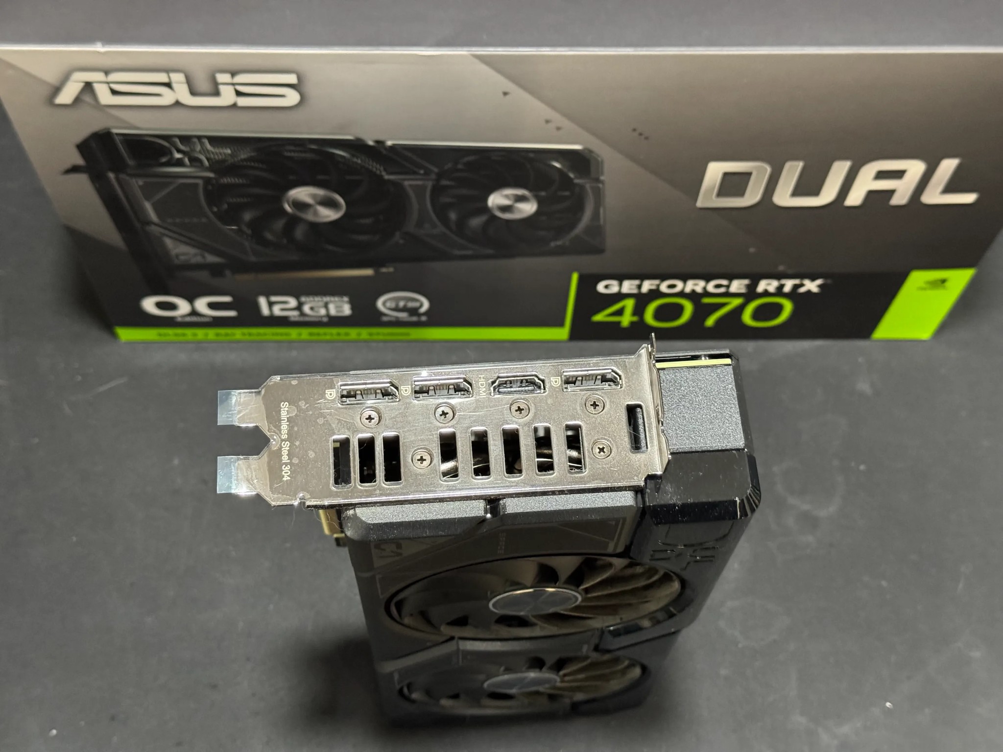 Asus Dual GeForce RTX 4070 12GB GDDR6X VRAM Graphics Card - (DUAL-RTX4070-O12G)