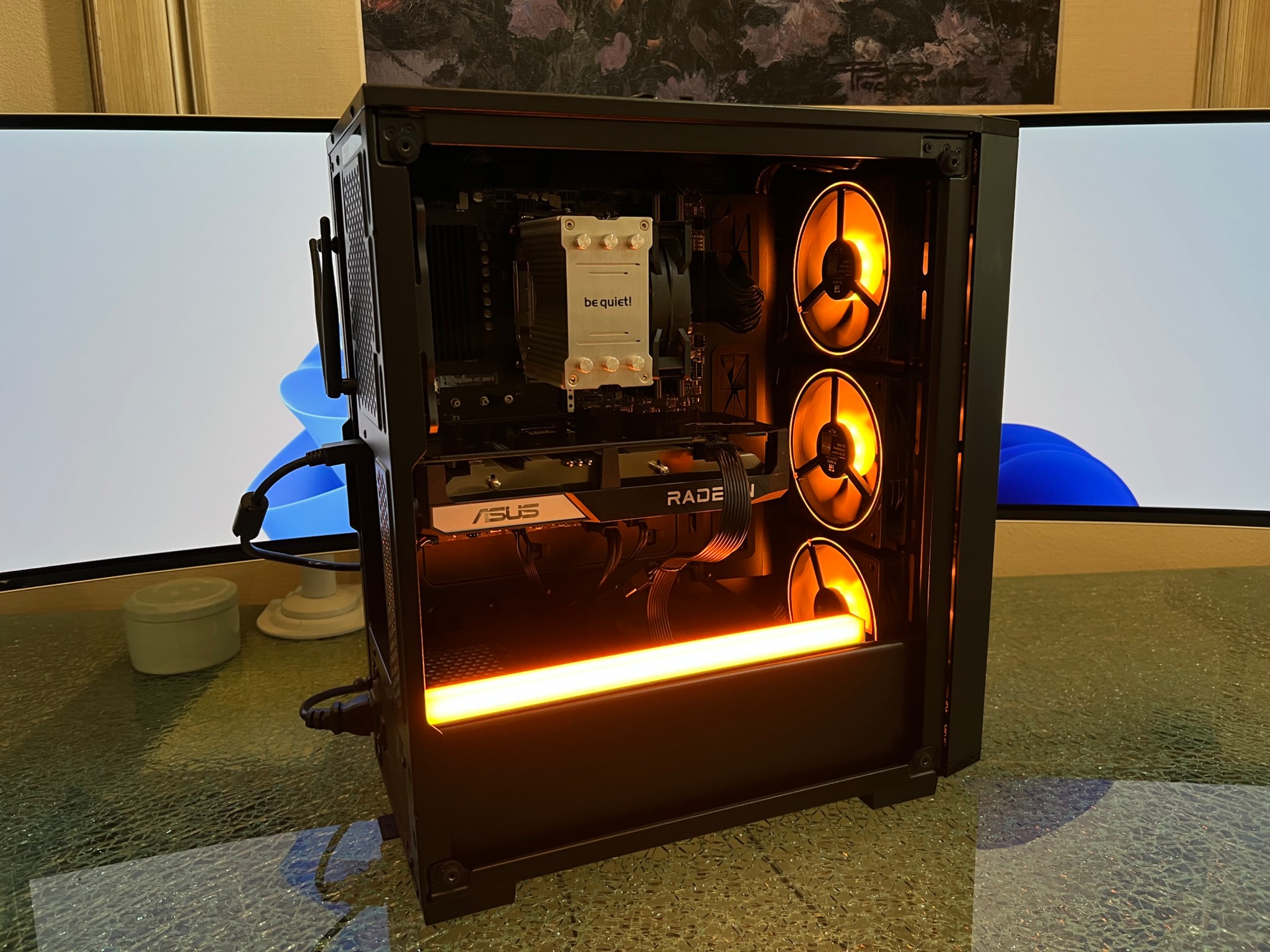 Corsair RGB AMD Custom Gaming PC | Ryzen 5 5600G | RX 6600 | 32 GB 3200MHz RAM | 500 GB SSD