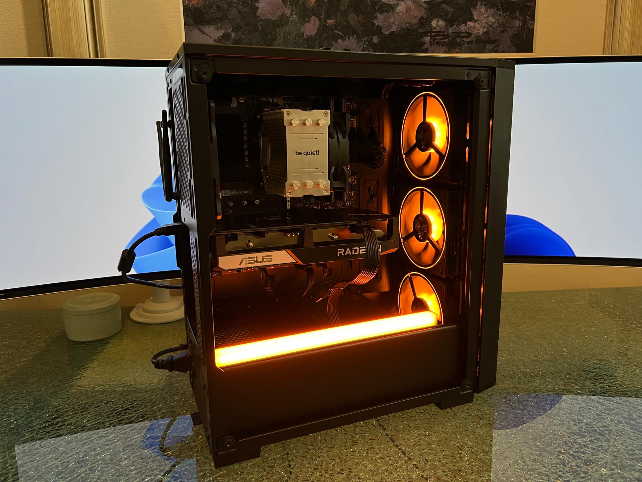 Corsair RGB AMD Custom Gaming PC | Ryzen 5 5600G | RX 6600 | 32 GB 3200MHz RAM | 500 GB SSD