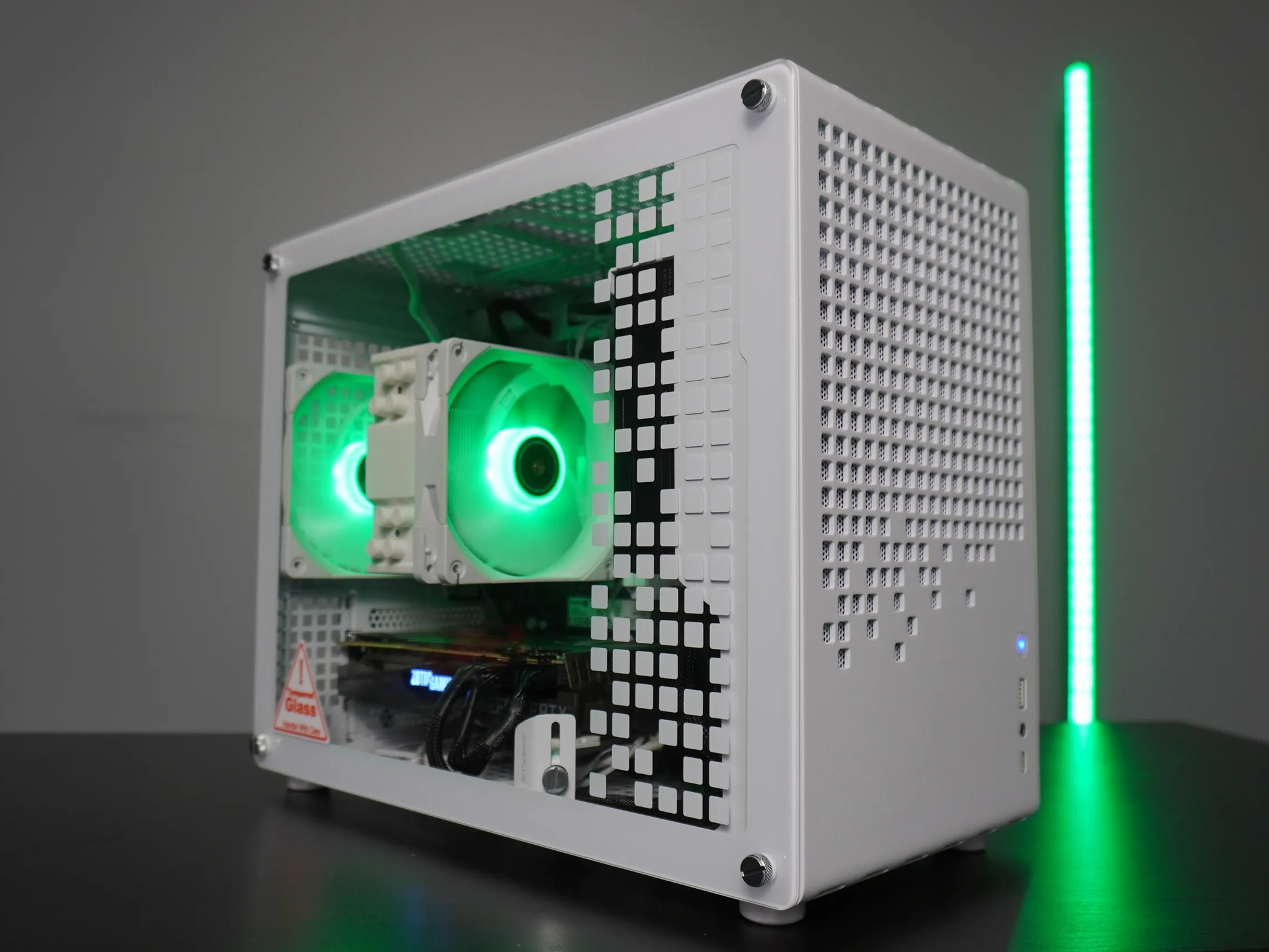 🤍AESTHETIC/PORTABLE🤍 RTX Machine 💚 RTX 2070 Super 8GB 🧡 Ryzen 5 5600 | 16GB RAM | 1TB NVME