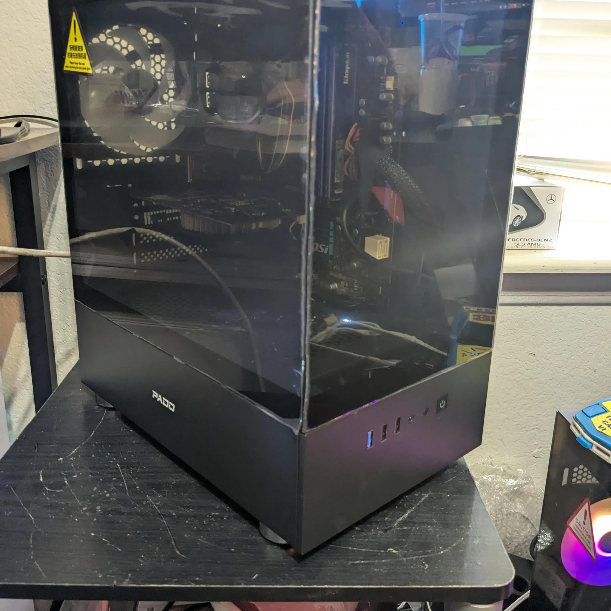 90 FPS Fortnite | 180 Day Warranty | RGB, WiFi, Xeon E3 (i7-2600S), GTX 1050 TI, 500GB SSD, Win10