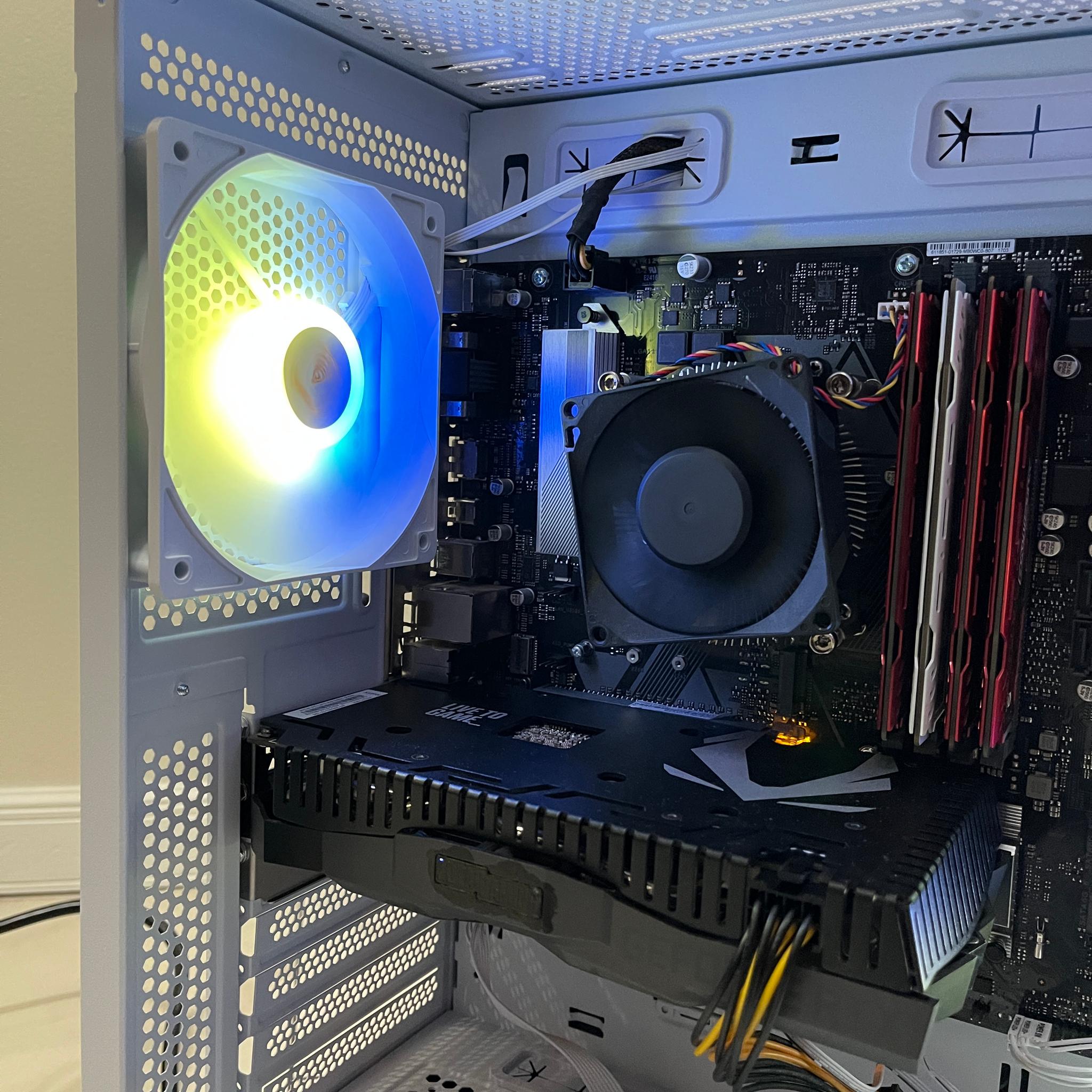 NVIDIA RTX 2070, Intel Core i5-8400, 16GB RAM, 500 GB SSD, High FPS Gaming PC w/ Wi-Fi