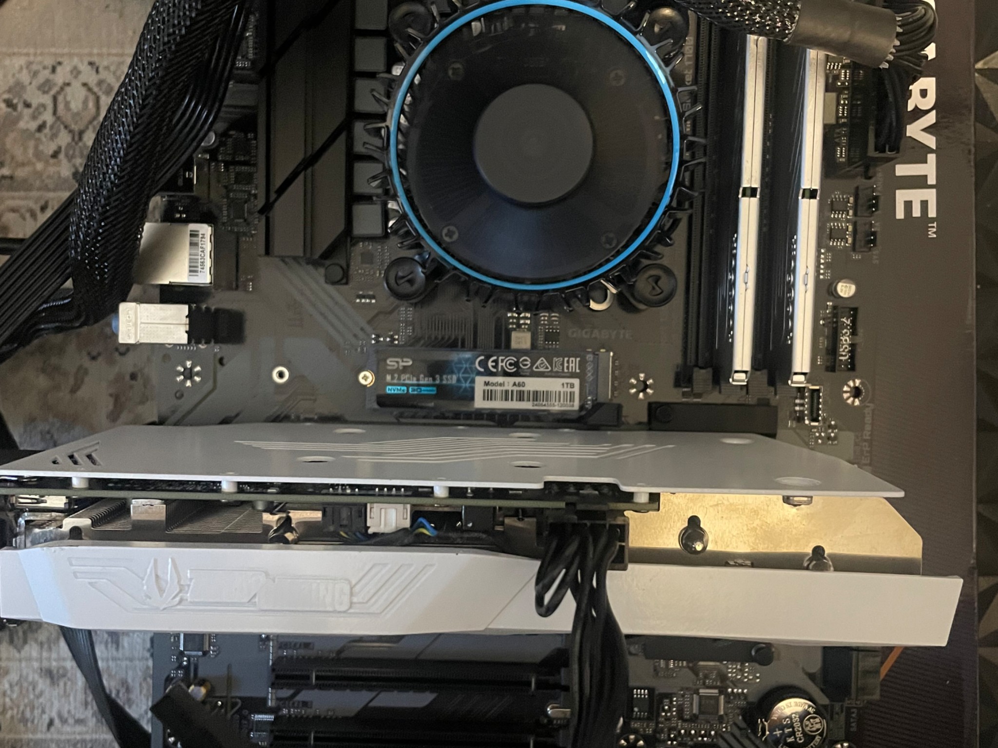 BUDGET GAMING PC KIT | 12100f CPU + Cooler | 16gb DDR4 3200 MHz | B760 WiFi+BT | 1 TB Gen3 SSD