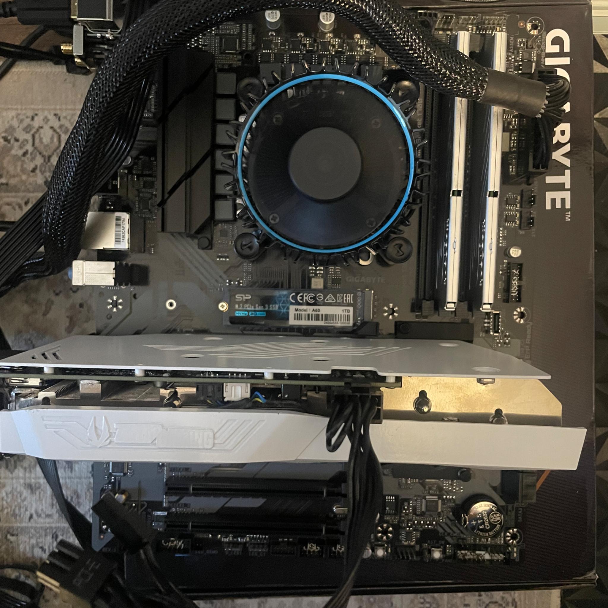 BUDGET GAMING PC KIT | 12100f CPU + Cooler | 16gb DDR4 3200 MHz | B760 WiFi+BT | 1 TB Gen3 SSD