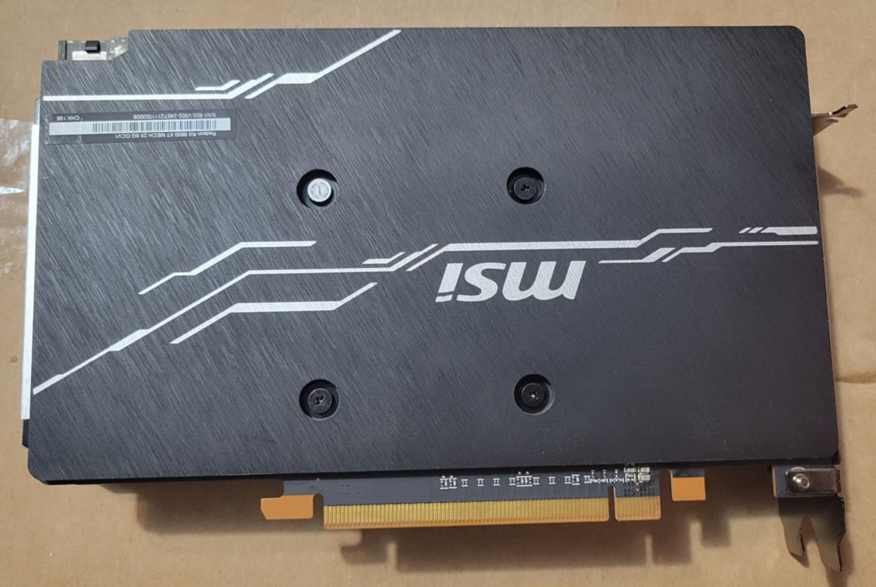 Msi Mech 2x 6600XT 8GB GPU