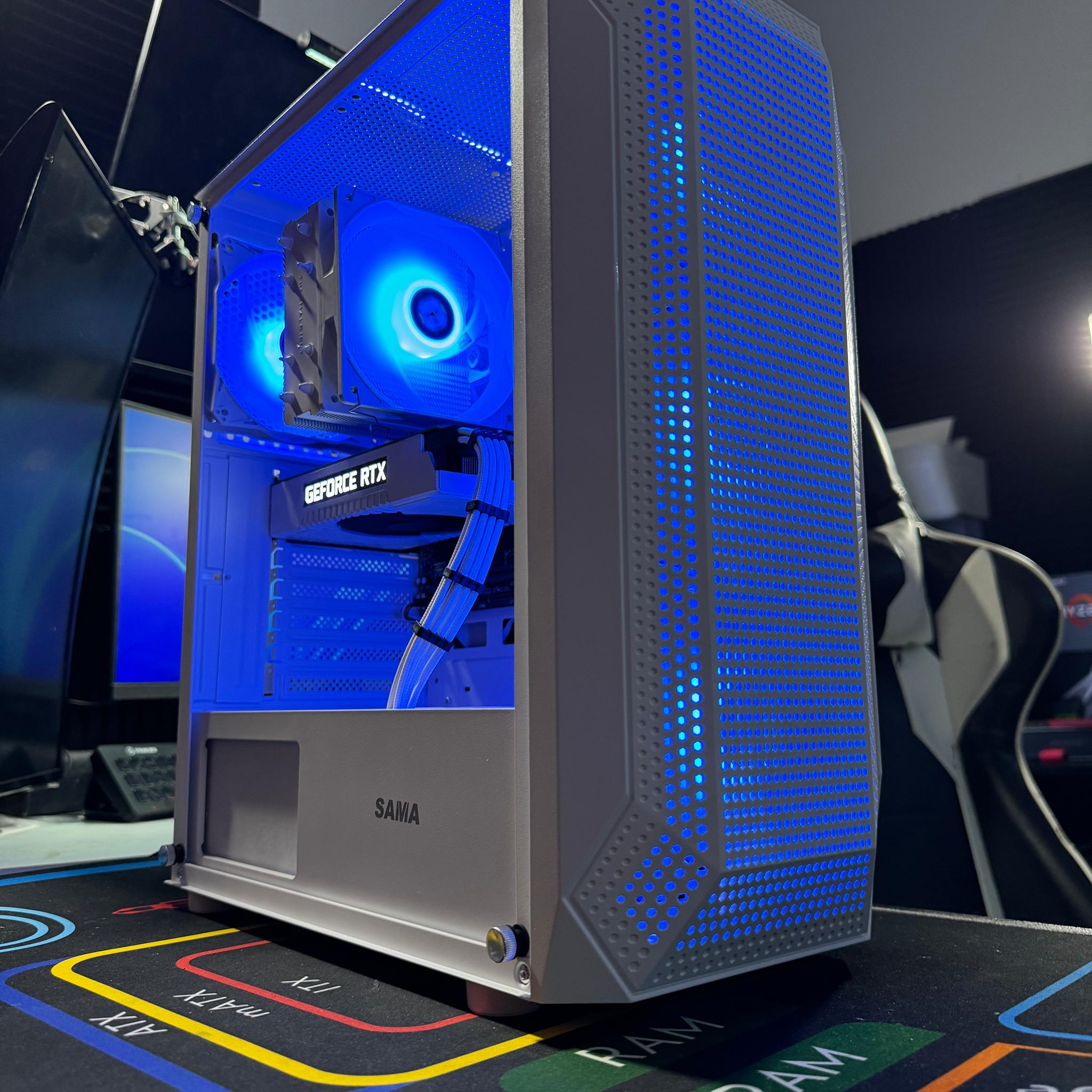 White N’ Black RTX Gaming PC - i5 6500 / RTX 2060