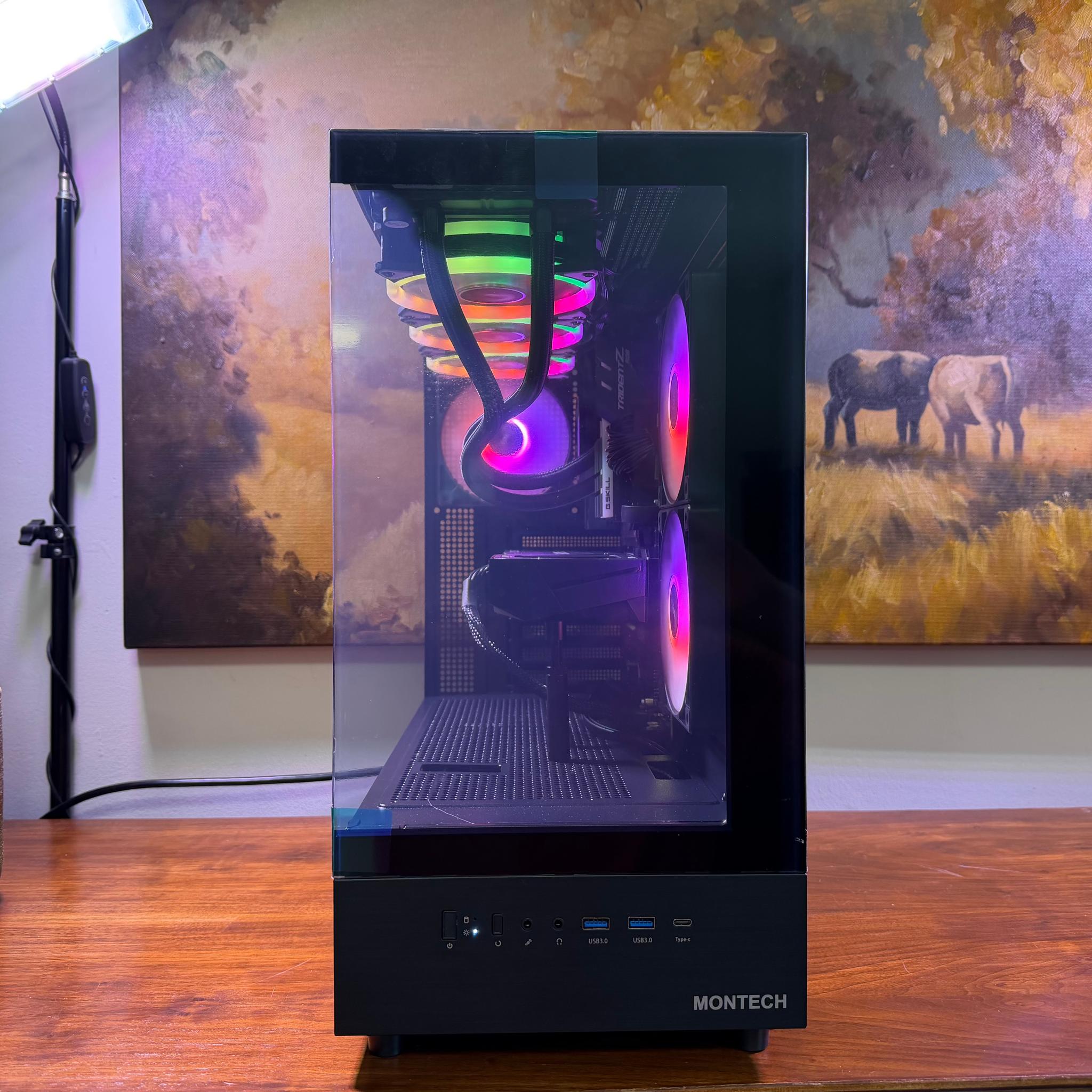 RTX 3060 | Intel i5-10400 | 16GB DDR4-4400 | MSI Z590 | 2TB SATA SSD | 850W PSU | Mid Tower Case