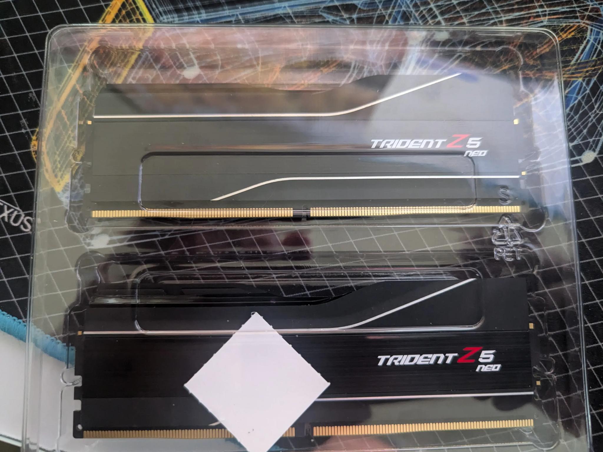 G.SKILL Trident Z5 Neo Series(AMD Expo) DDR5 RAM 64GB 6000MT/s Matte Black No RGB