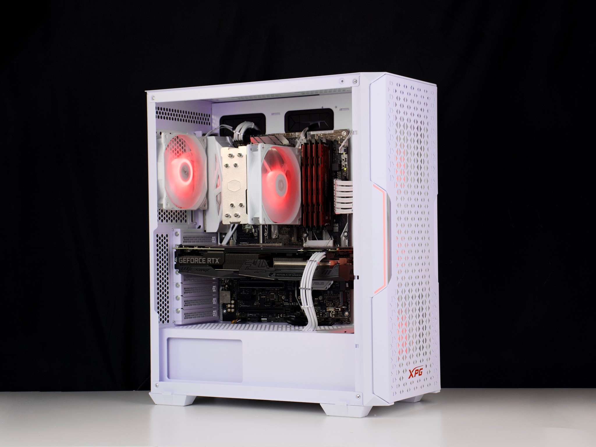 🧊❄️🧊 White Gaming PC – RTX 2060, i7 7700K, 16GB RAM, 500GB SSD - WiFi, BlueTooth 🧊❄️🧊
