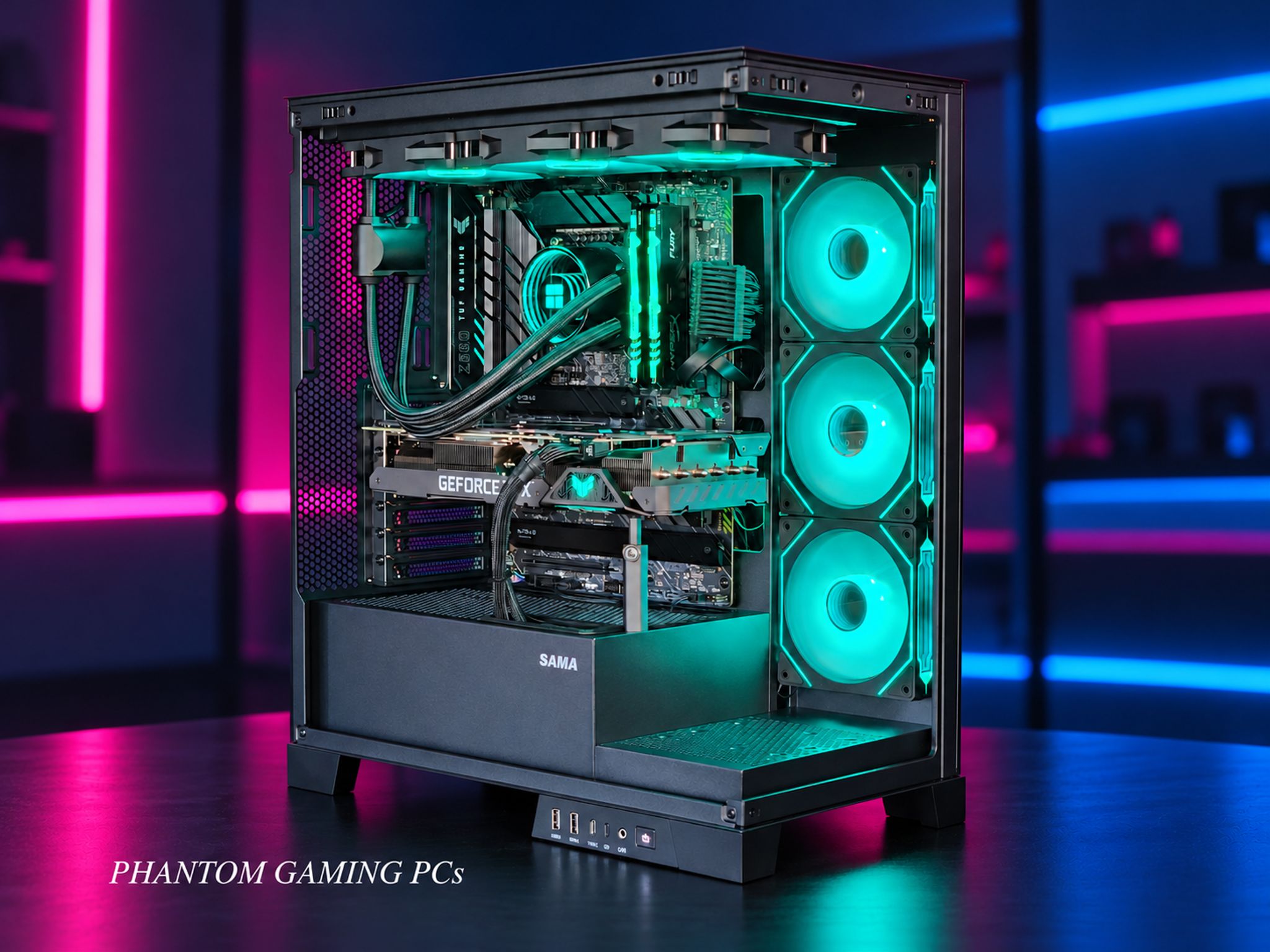 RTX 3080 // RYZEN 7 // 360MM AIO // 16GB RAM // 1TB SSD