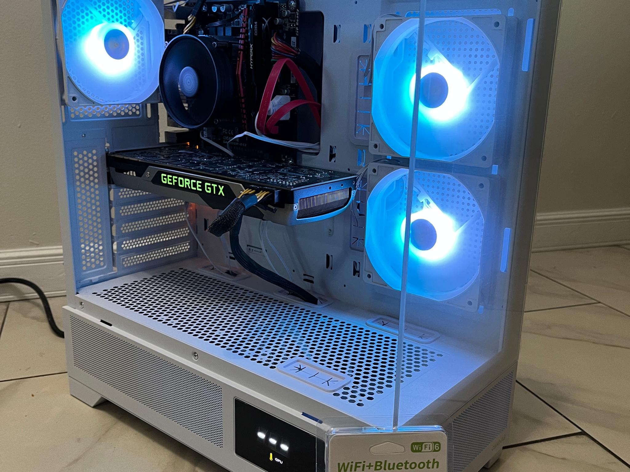 NVIDIA GTX Titan 6GB, Intel i5-7500, 12GB RAM, 870 GB Storage, RGB Gaming PC w/ Wi-Fi & Bluetooth
