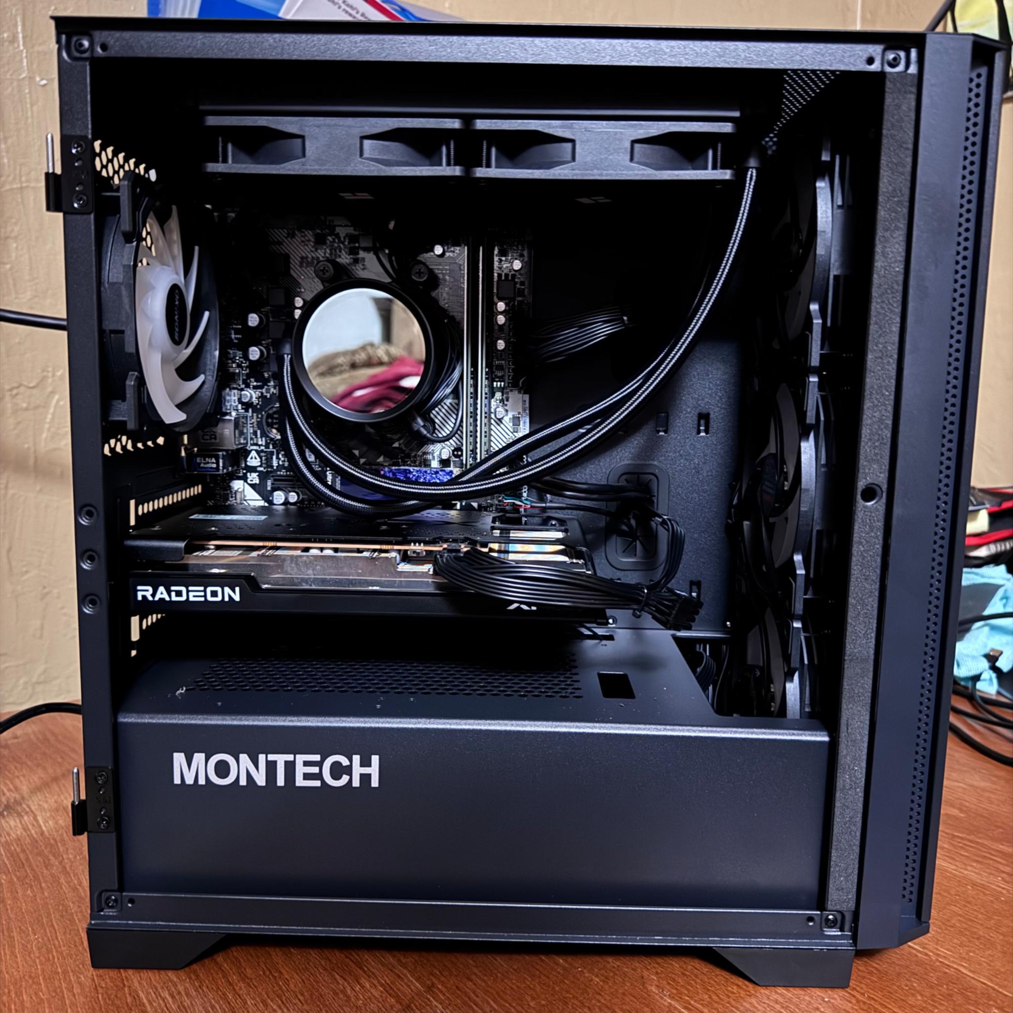 AMD Ryzen 5 5500, RX 6600 8GB (RTX 3060 equivalent), 32GB DDR4, 1TB NVME M.2 SSD, WIN10 | Gaming PC