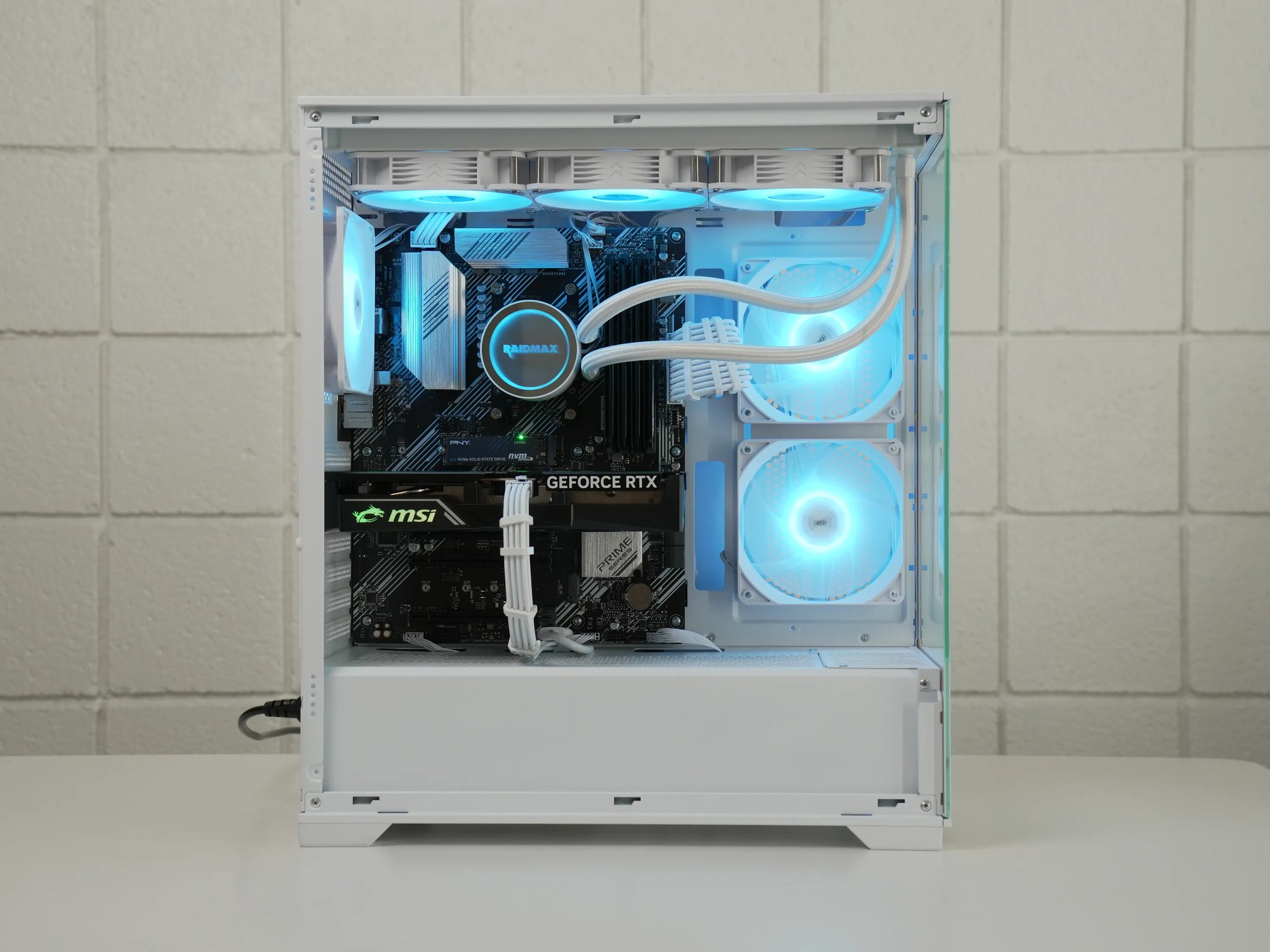 RTX 5060 | RYZEN 5 3600 | 32GB RAM | 1TB SSD | WiFi & BT | Liquid-cooled Gaming PC