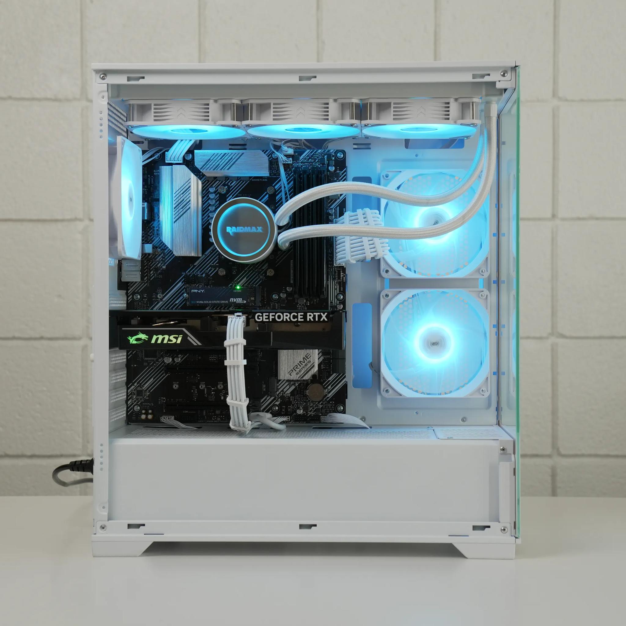 RTX 5060 | RYZEN 5 3600 | 32GB RAM | 1TB SSD | WiFi & BT | Liquid-cooled Gaming PC
