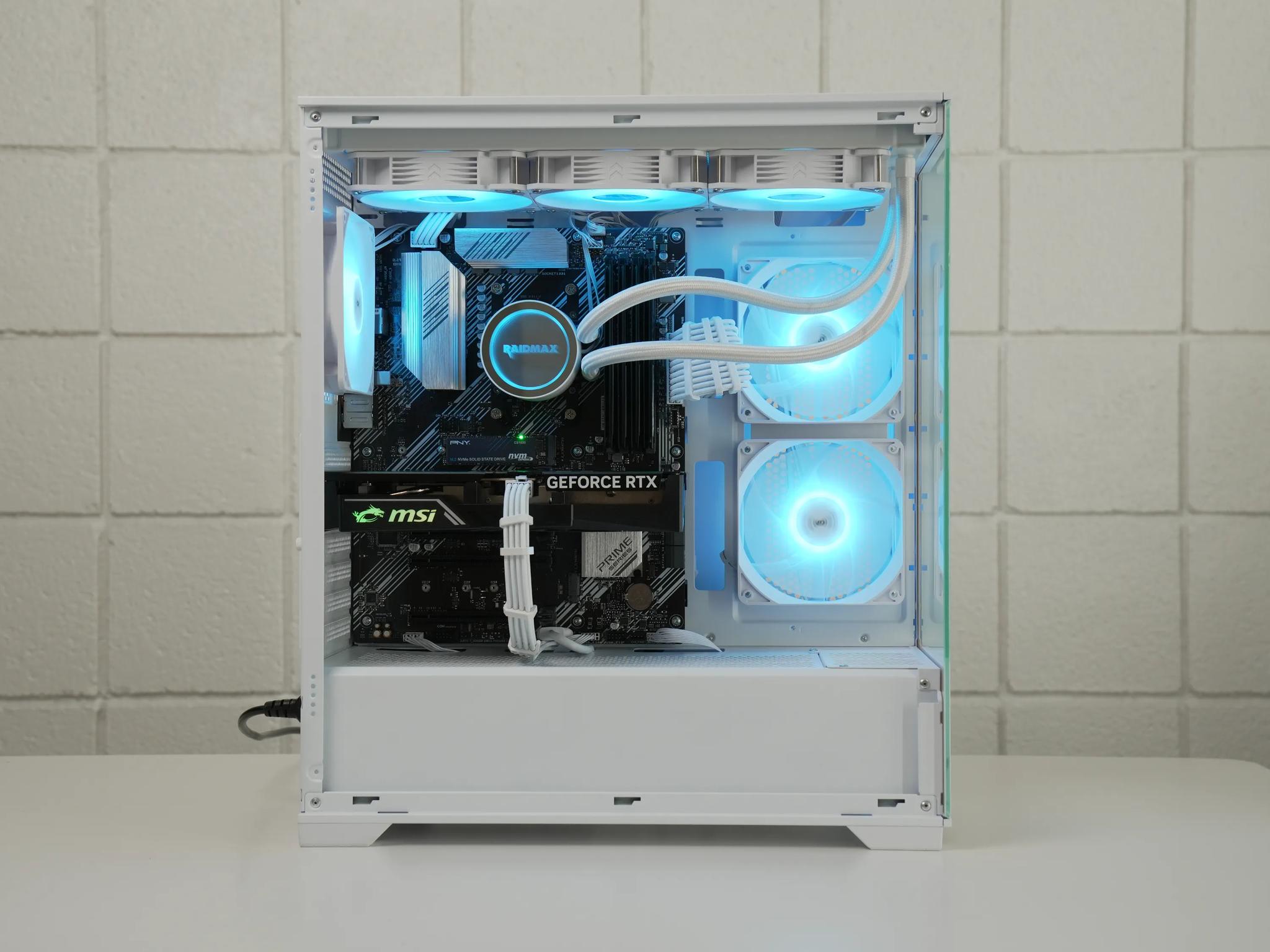 RTX 5060 | RYZEN 5 3600 | 32GB RAM | 1TB SSD | WiFi & BT | Liquid-cooled Gaming PC
