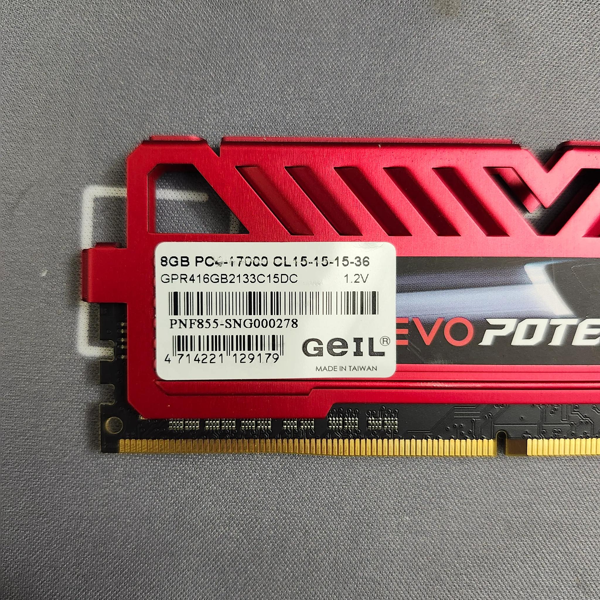 Evo POTENNZA 16gb DDR4 2133mhz
