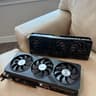 For Parts RTX 5070 and RX 7700XT