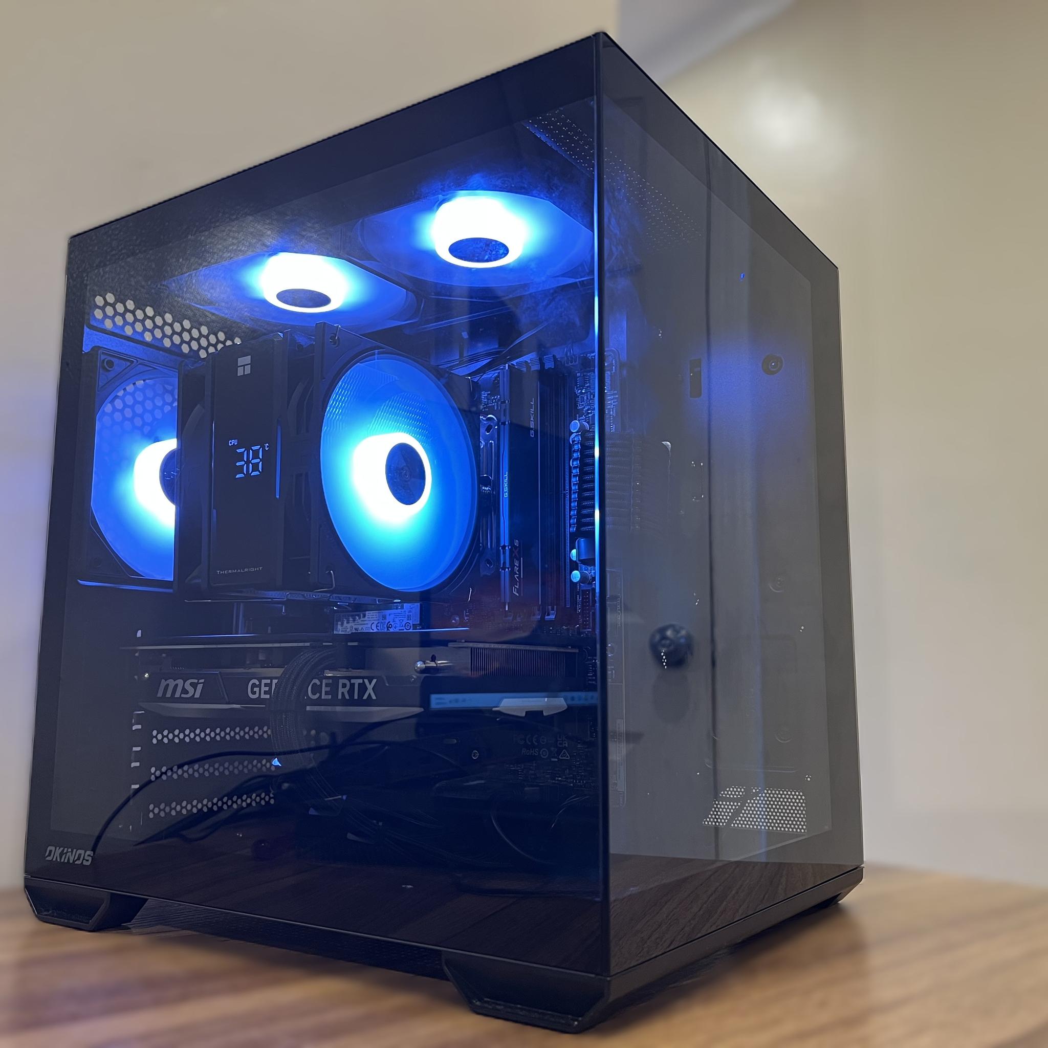 RTX 4070 12GB | Ryzen 5 7500X3D| 16GB DDR5 RAM | 1tb NVME | Wifi & Bluetooth | 1440p Gaming PC