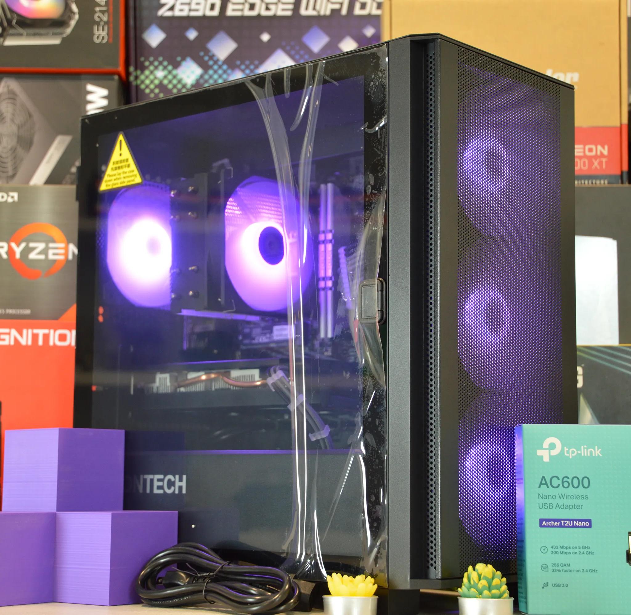 🟣⚫️| RX 580 8GB | Ryzen 5 2600 | 16GB DDR4 RAM | 1TB NVME SSD | Violet Night |