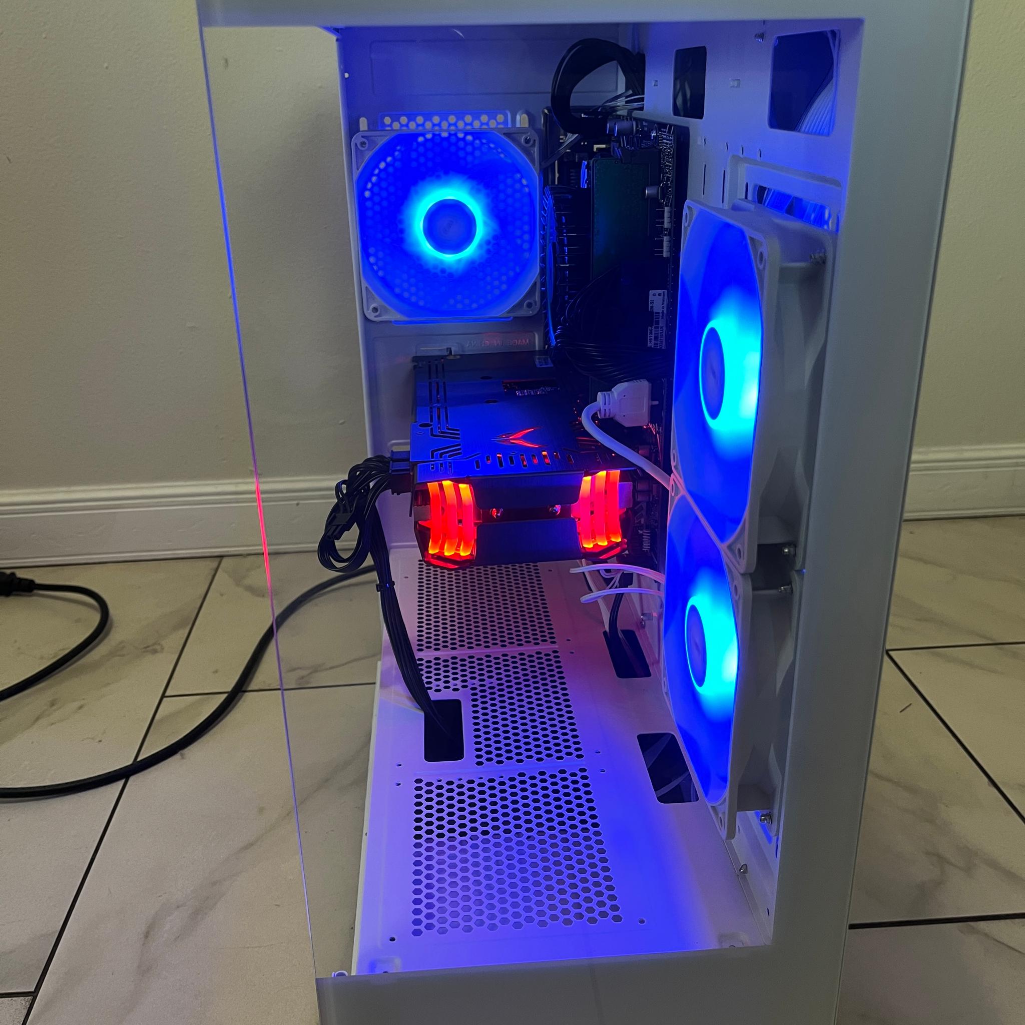 AMD RX 6600 XT, Intel Core i3-12100, 16GB RAM, 512GB SSD, High FPS Gaming PC w/ Wi-Fi & BT