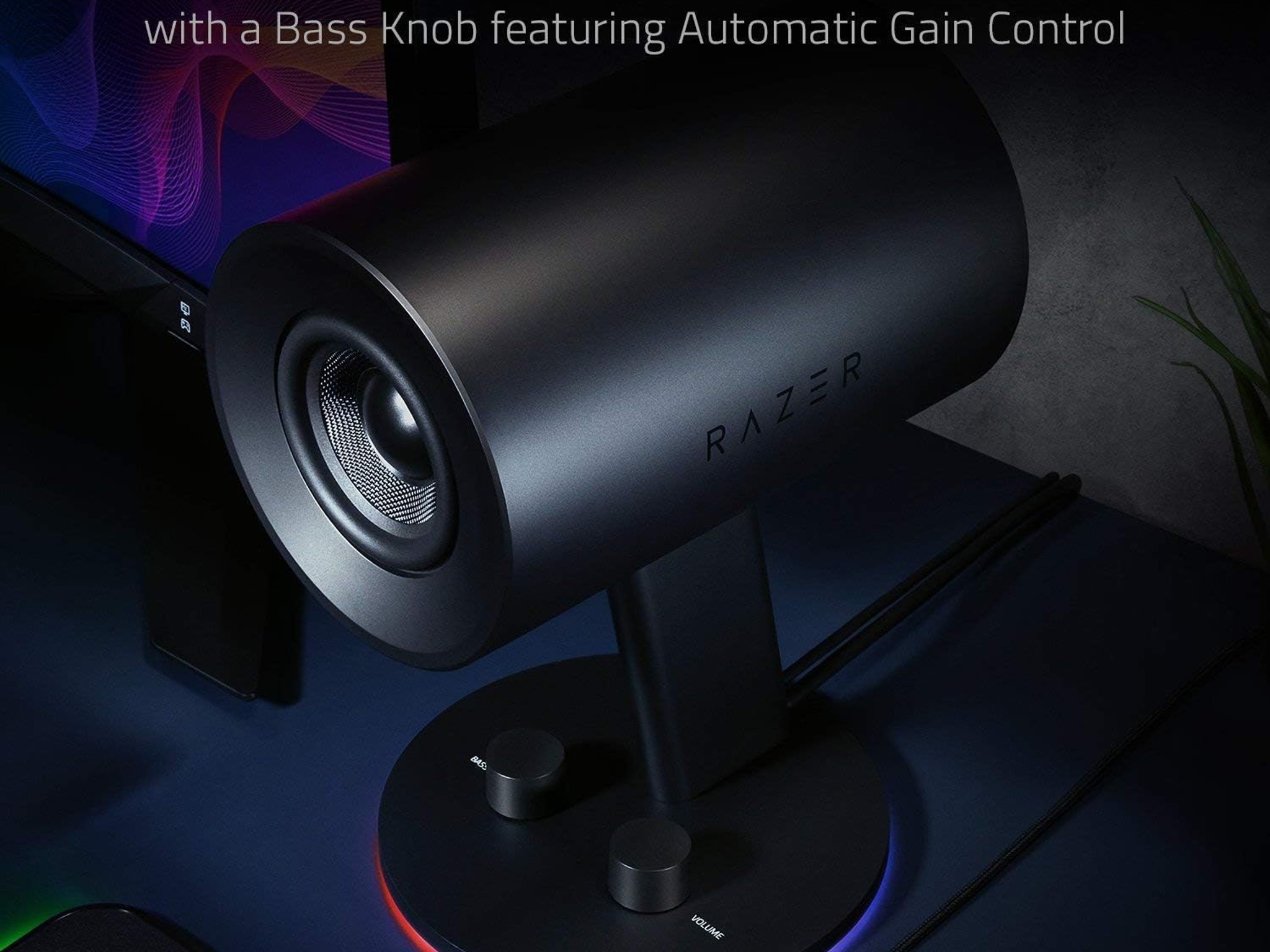 Razer - Nommo V2 X Full-Range 2.0 PC Gaming Speakers (2 Piece) - Black