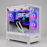 ⚪🟣 NEBULA Gaming PC | RX 9070 XT |  Ryzen 7 9800x3D | 32GB RAM | 2TB NVME | WiFi & BT | Free Ship