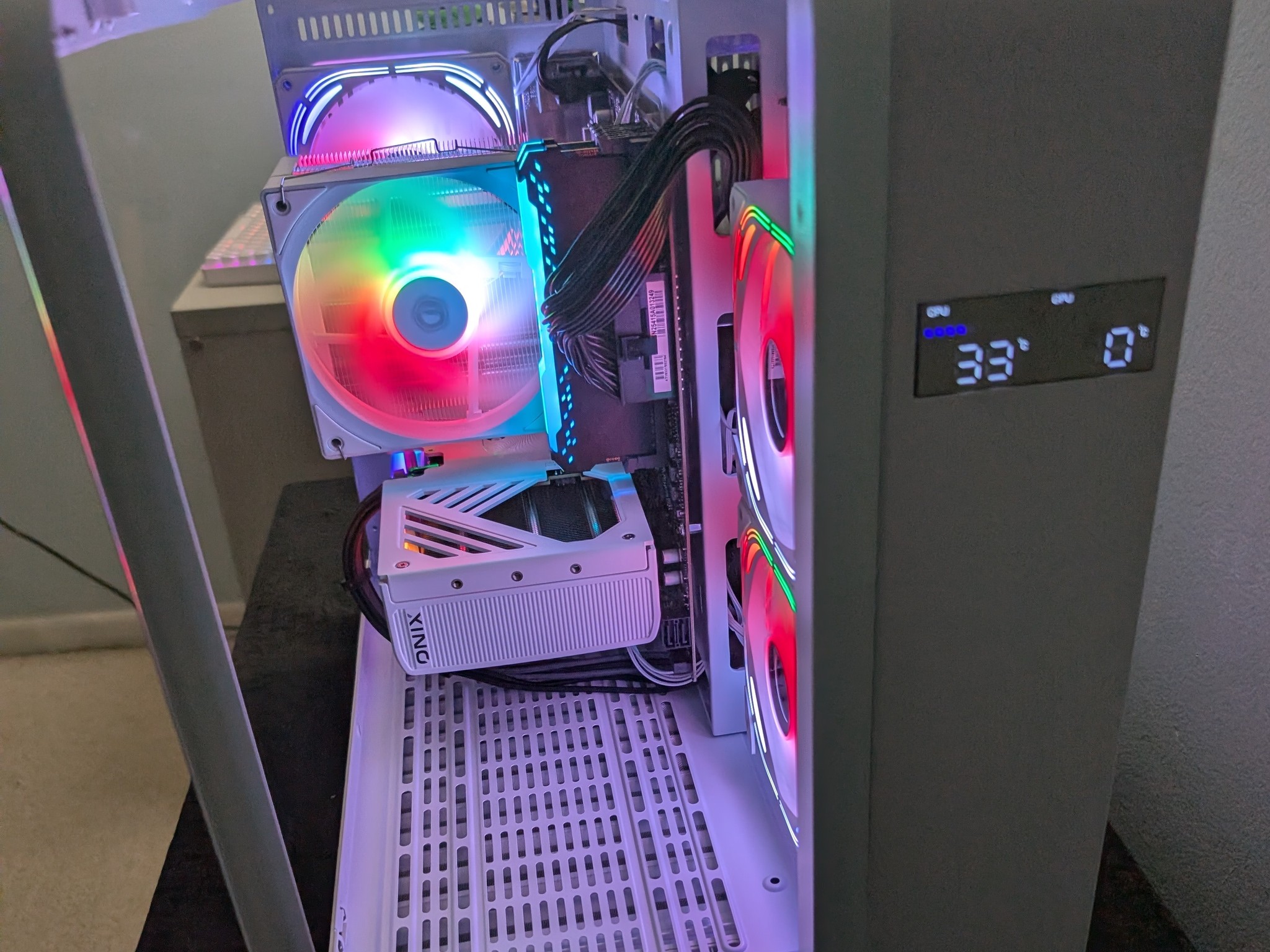 Arc B580-Ryzen 7 5700x-32GB DDR4 3200-1 TB NVME Compact Gaming PC