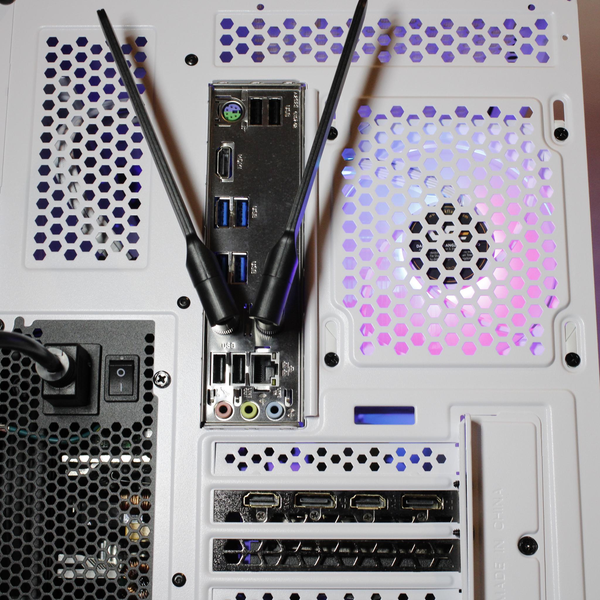 🐢🦖🌿Bulbasaur🌿🐢🦖 White Gaming PC [RTX 3060ti][32GB RAM]